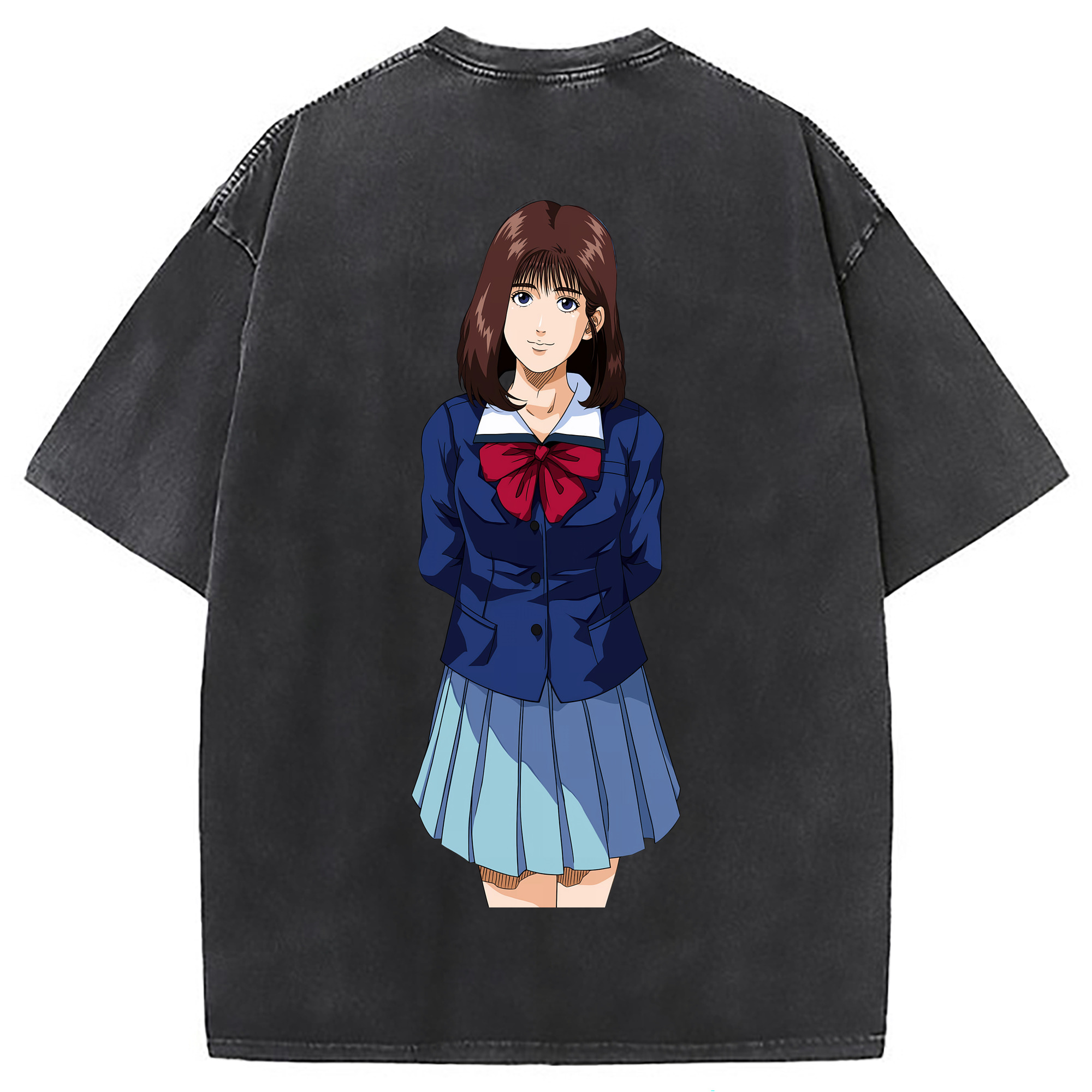 （画像用） SLAM DUNK／スラムダンク 綿100% ヴィンテージ風 半袖Tシャツ（背面プリント）