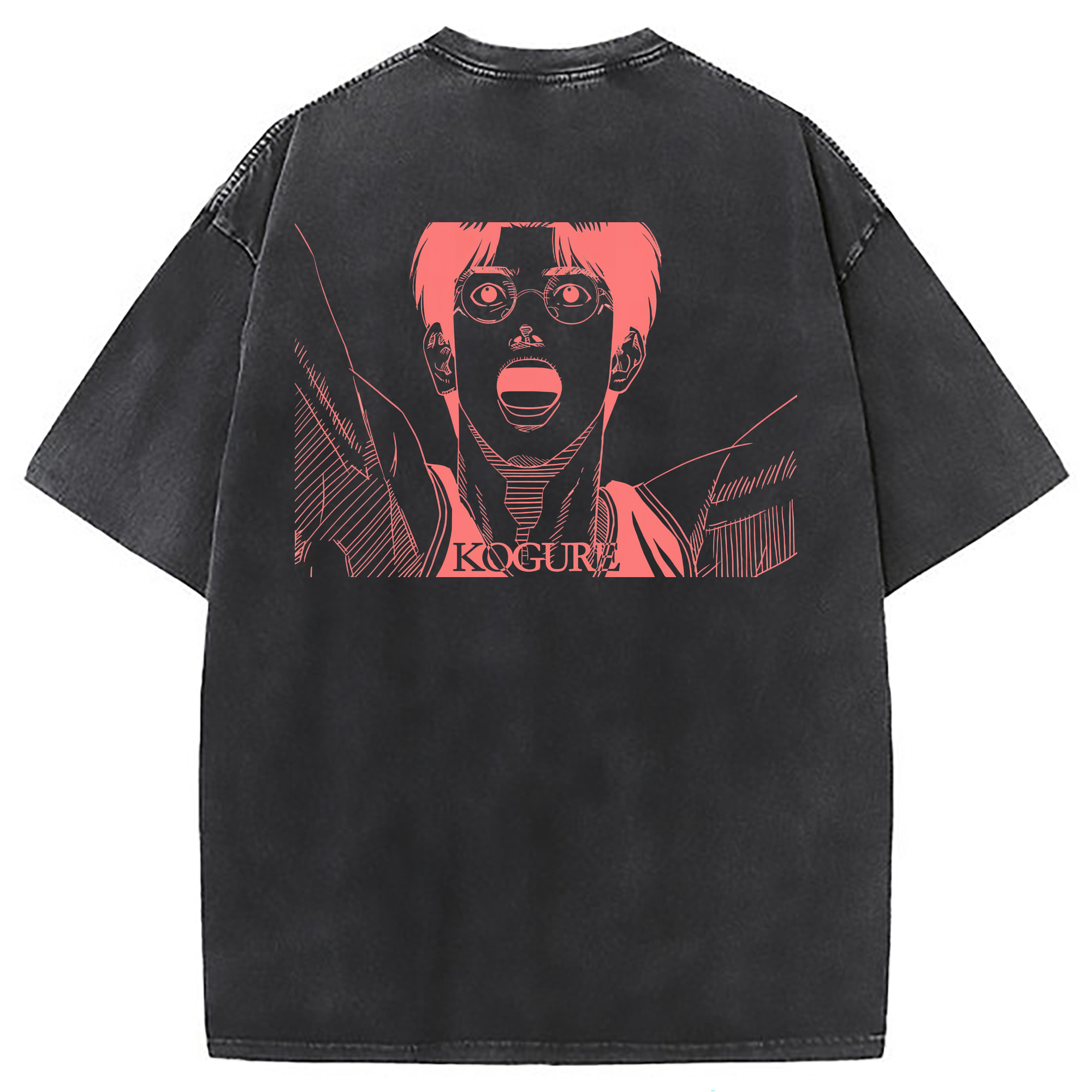 （画像用） SLAM DUNK／スラムダンク 綿100% ヴィンテージ風 半袖Tシャツ（背面プリント）