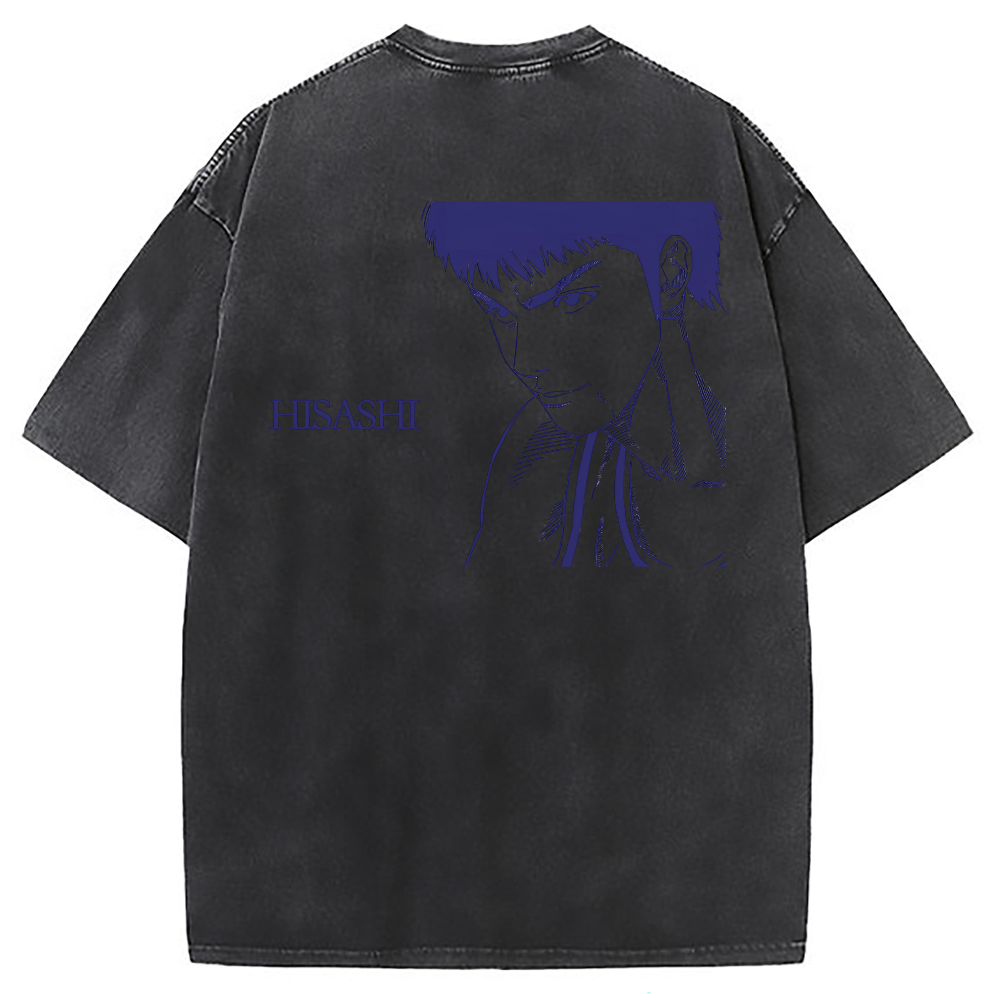 （画像用） SLAM DUNK／スラムダンク 綿100% ヴィンテージ風 半袖Tシャツ（背面プリント）