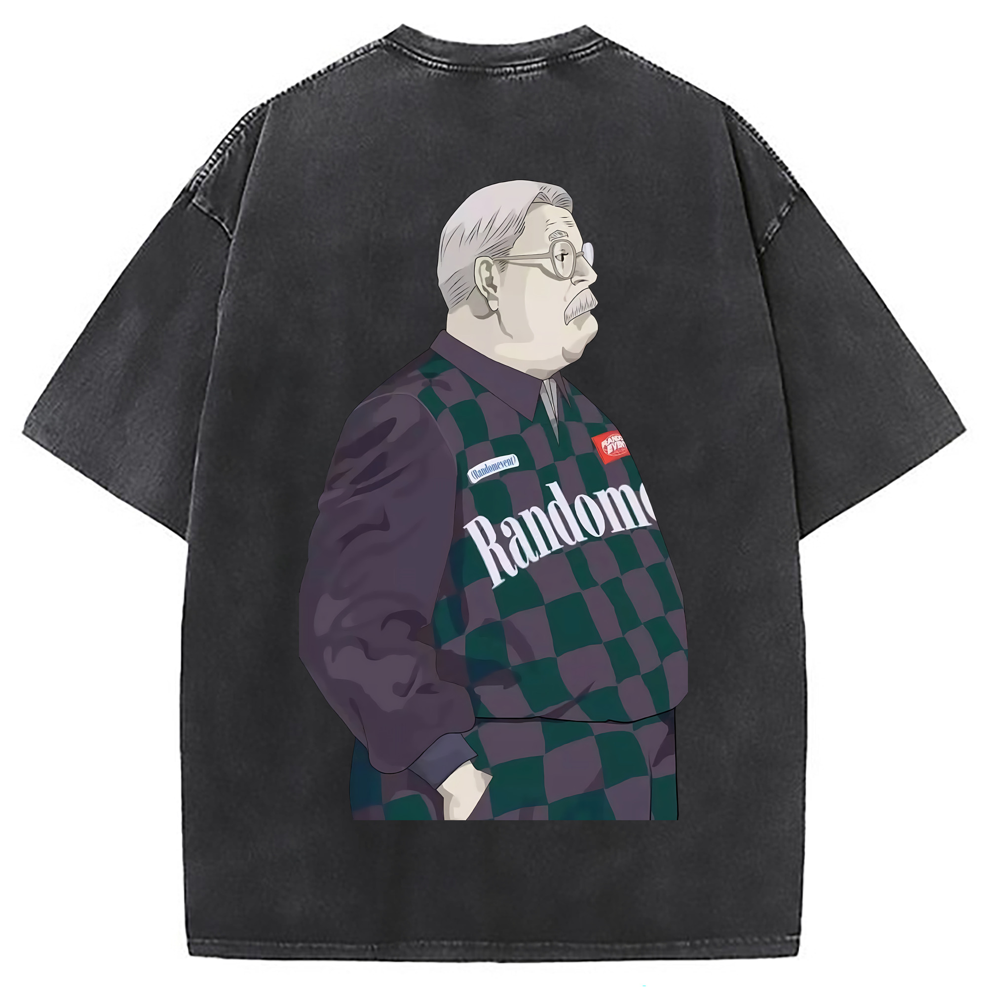 （画像用） SLAM DUNK／スラムダンク 綿100% ヴィンテージ風 半袖Tシャツ（背面プリント）
