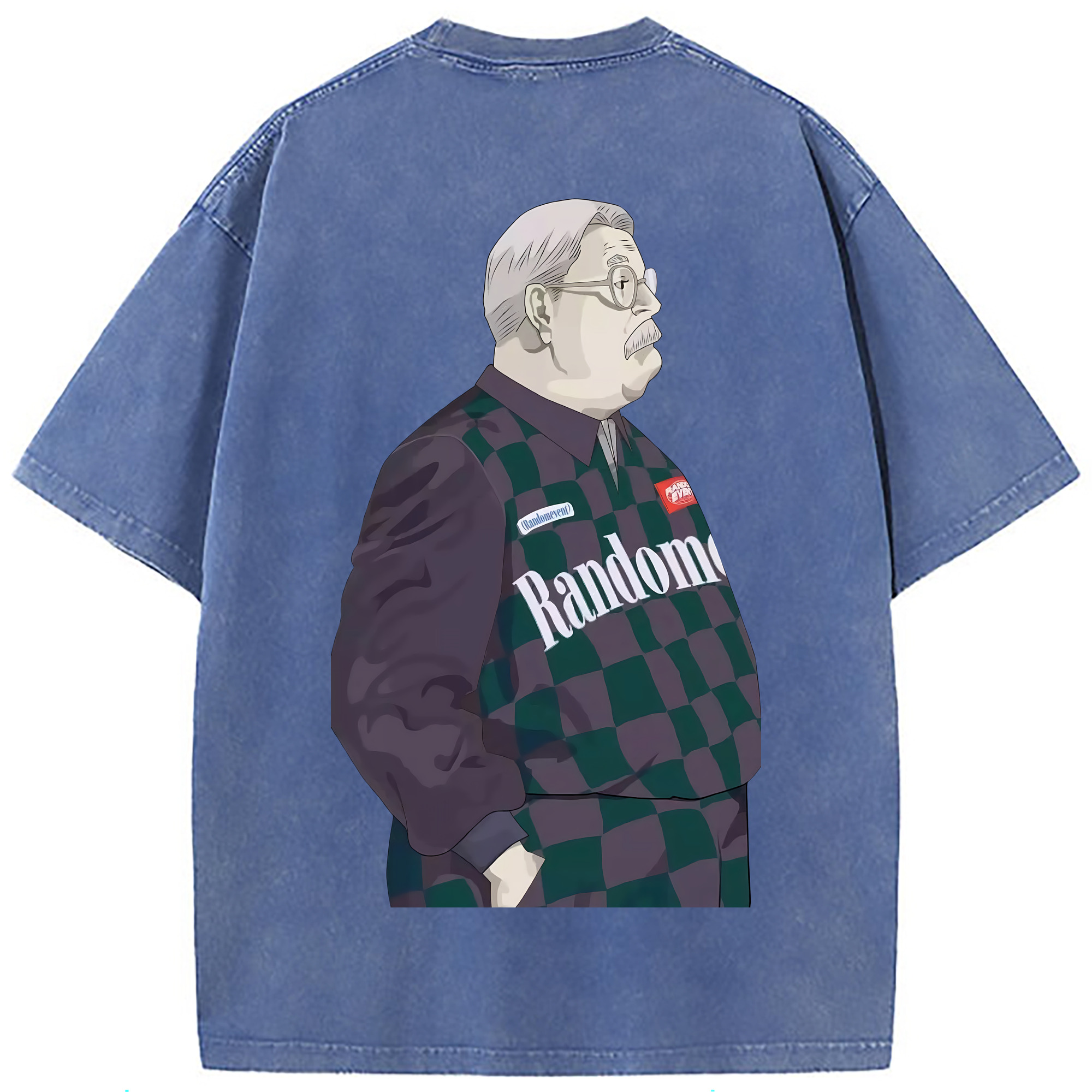 （画像用） SLAM DUNK／スラムダンク 綿100% ヴィンテージ風 半袖Tシャツ（背面プリント）