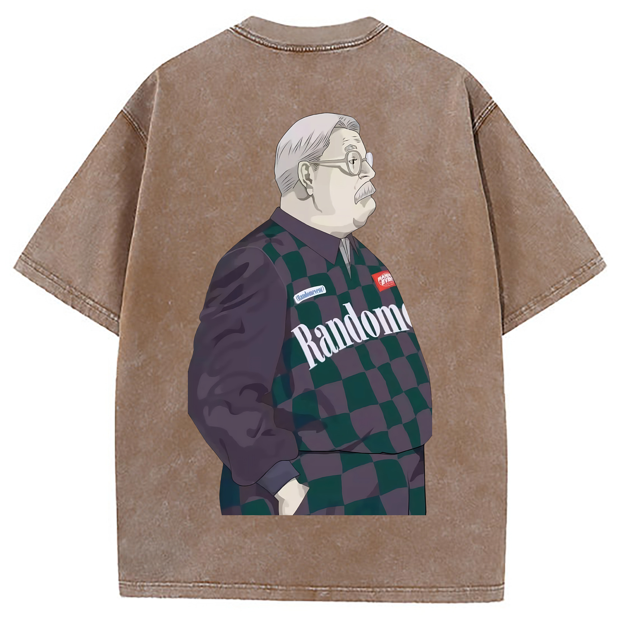 （画像用） SLAM DUNK／スラムダンク 綿100% ヴィンテージ風 半袖Tシャツ（背面プリント）