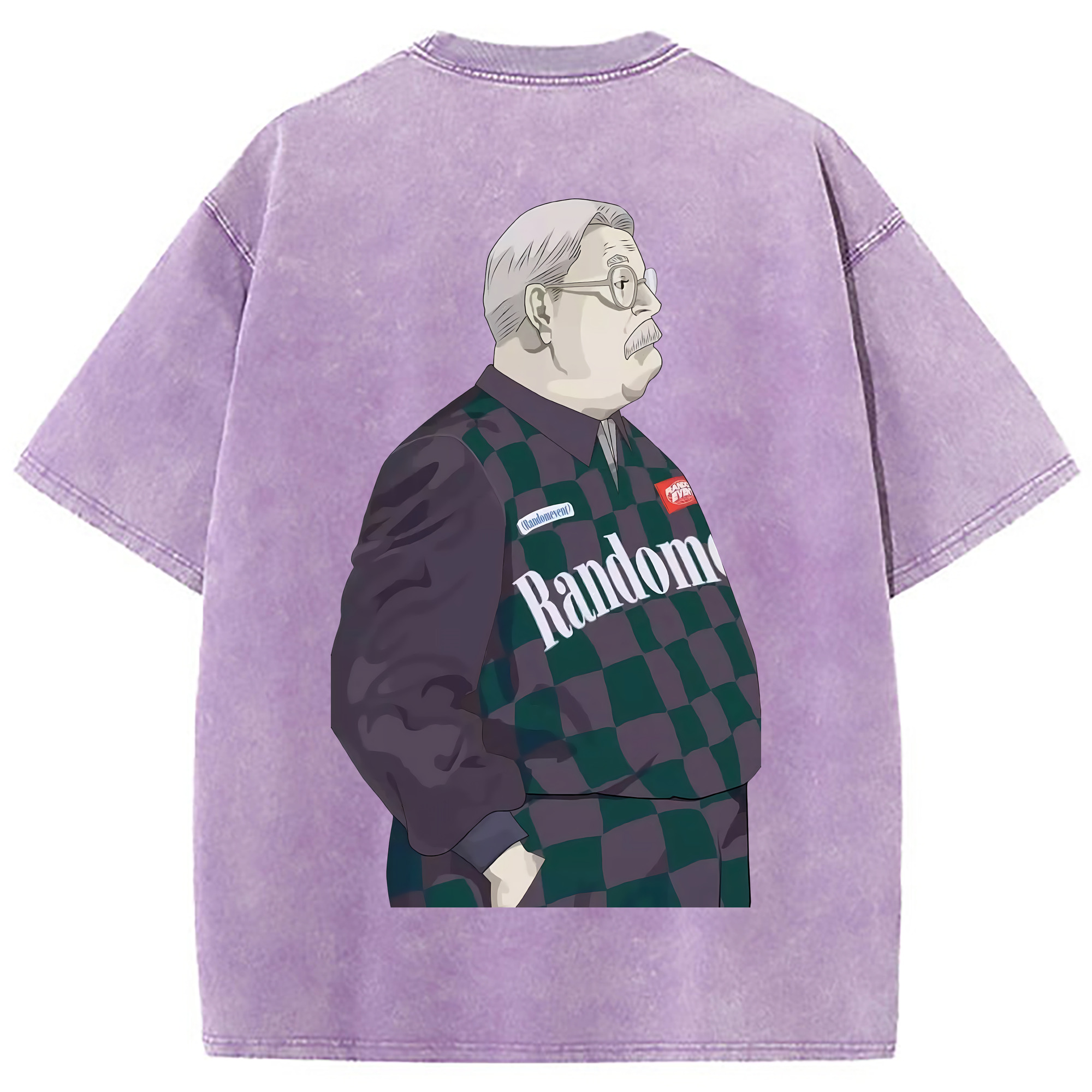 （画像用） SLAM DUNK／スラムダンク 綿100% ヴィンテージ風 半袖Tシャツ（背面プリント）