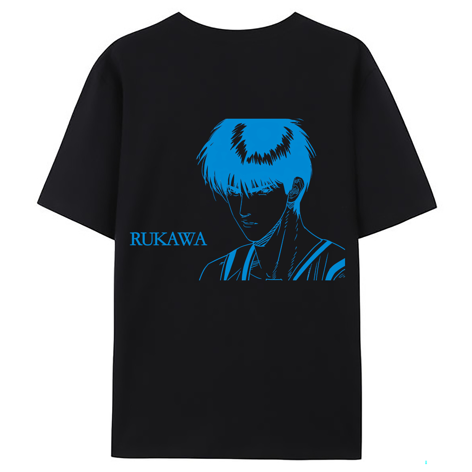 （画像用） SLAM DUNK／スラムダンク 綿100％ メンズ半袖Tシャツ（バックプリント） 通気性