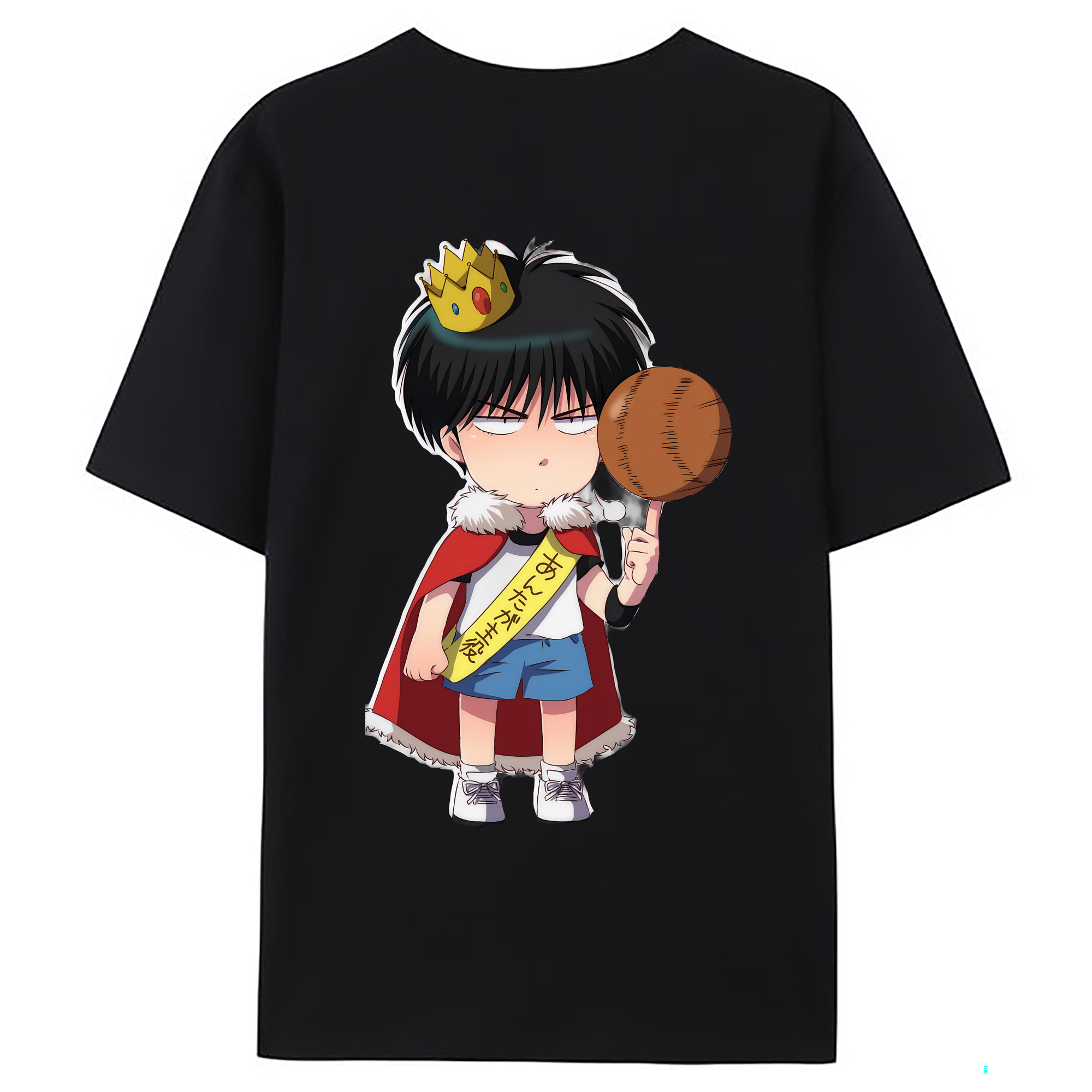 （画像用） SLAM DUNK／スラムダンク 綿100％ メンズ半袖Tシャツ（バックプリント） 通気性