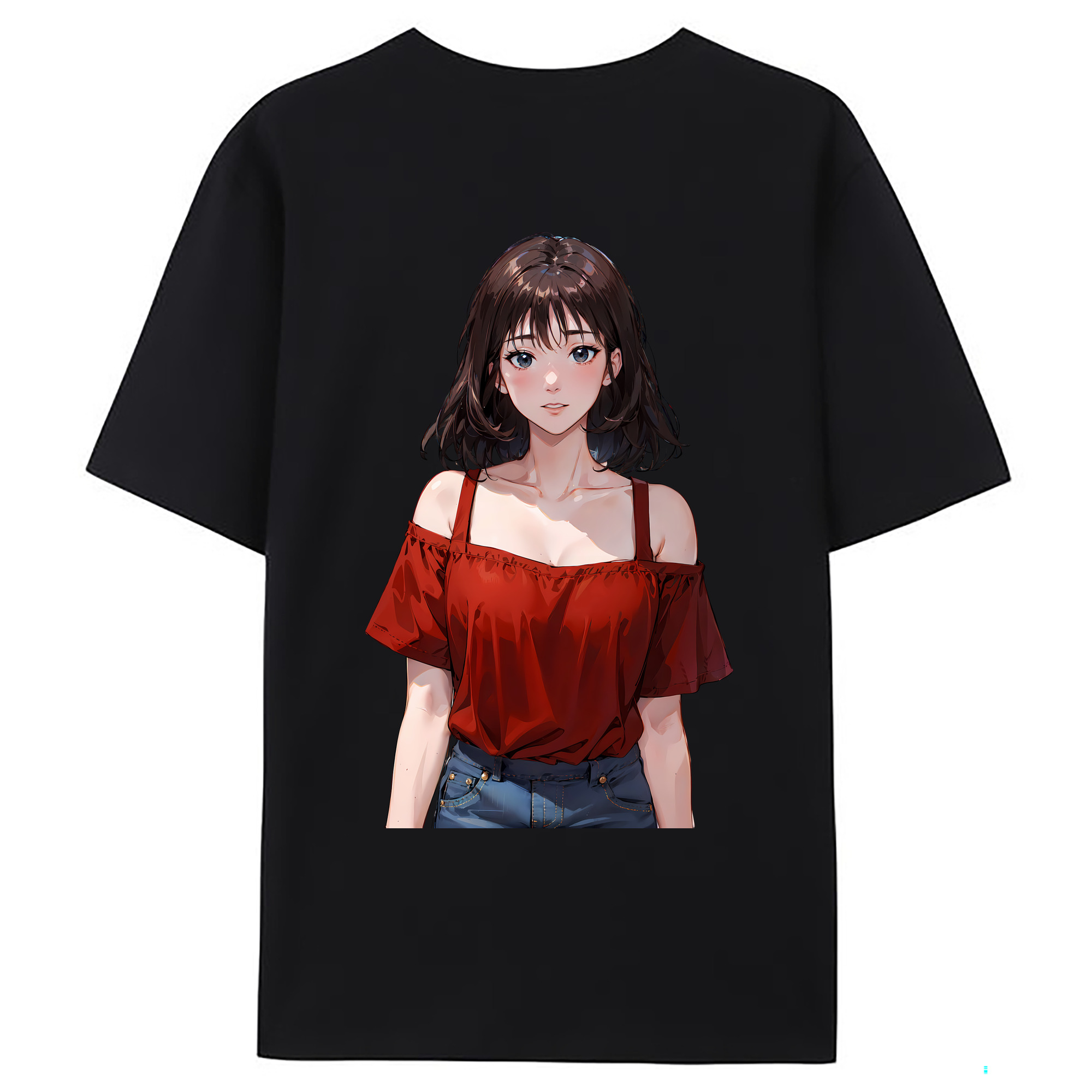（画像用） SLAM DUNK／スラムダンク 綿100％ メンズ半袖Tシャツ（バックプリント） 通気性
