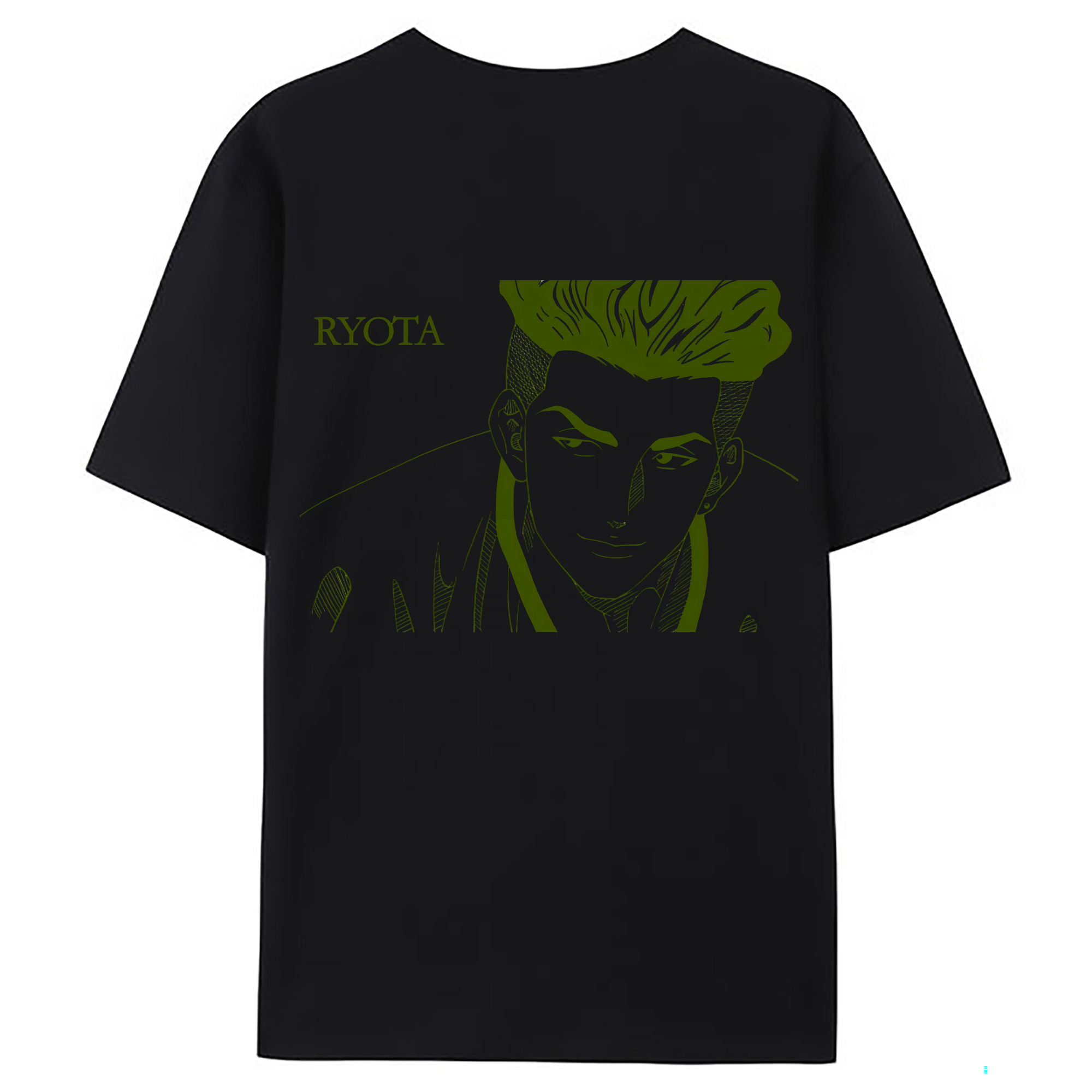 （画像用） SLAM DUNK／スラムダンク 綿100％ メンズ半袖Tシャツ（バックプリント） 通気性