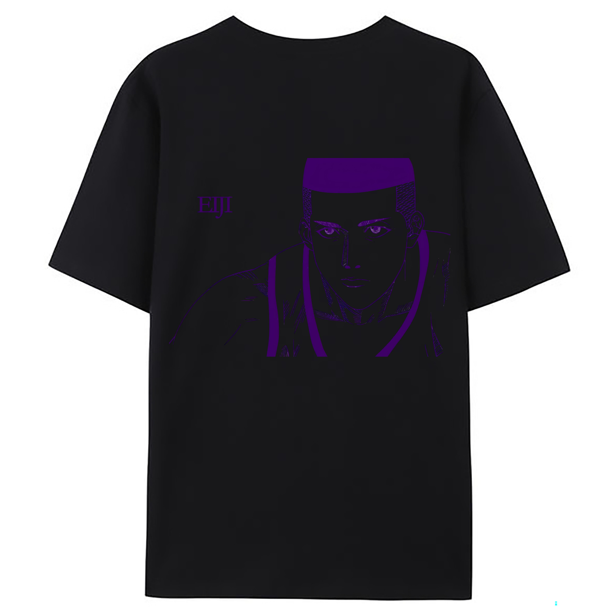 （画像用） SLAM DUNK／スラムダンク 綿100％ メンズ半袖Tシャツ（バックプリント） 通気性