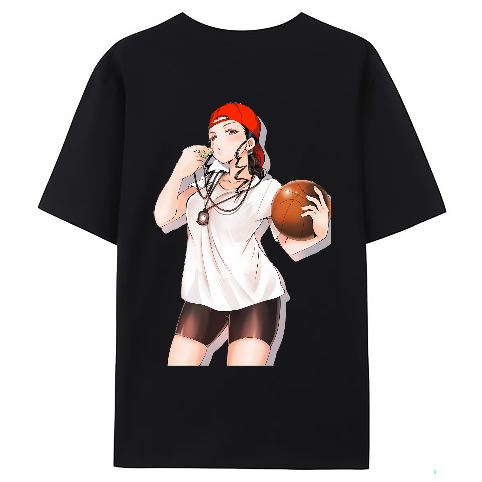 （画像用） SLAM DUNK／スラムダンク 綿100％ メンズ半袖Tシャツ（バックプリント） 通気性