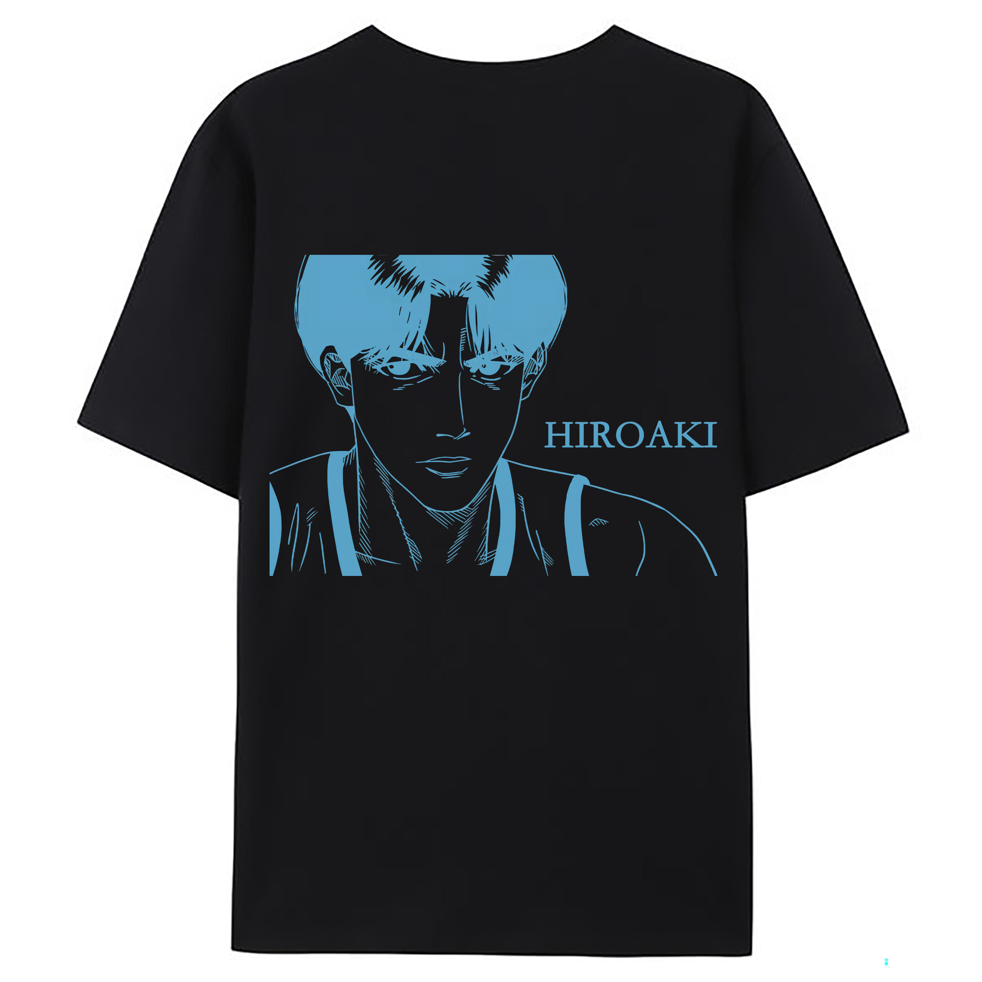 （画像用） SLAM DUNK／スラムダンク 綿100％ メンズ半袖Tシャツ（バックプリント） 通気性
