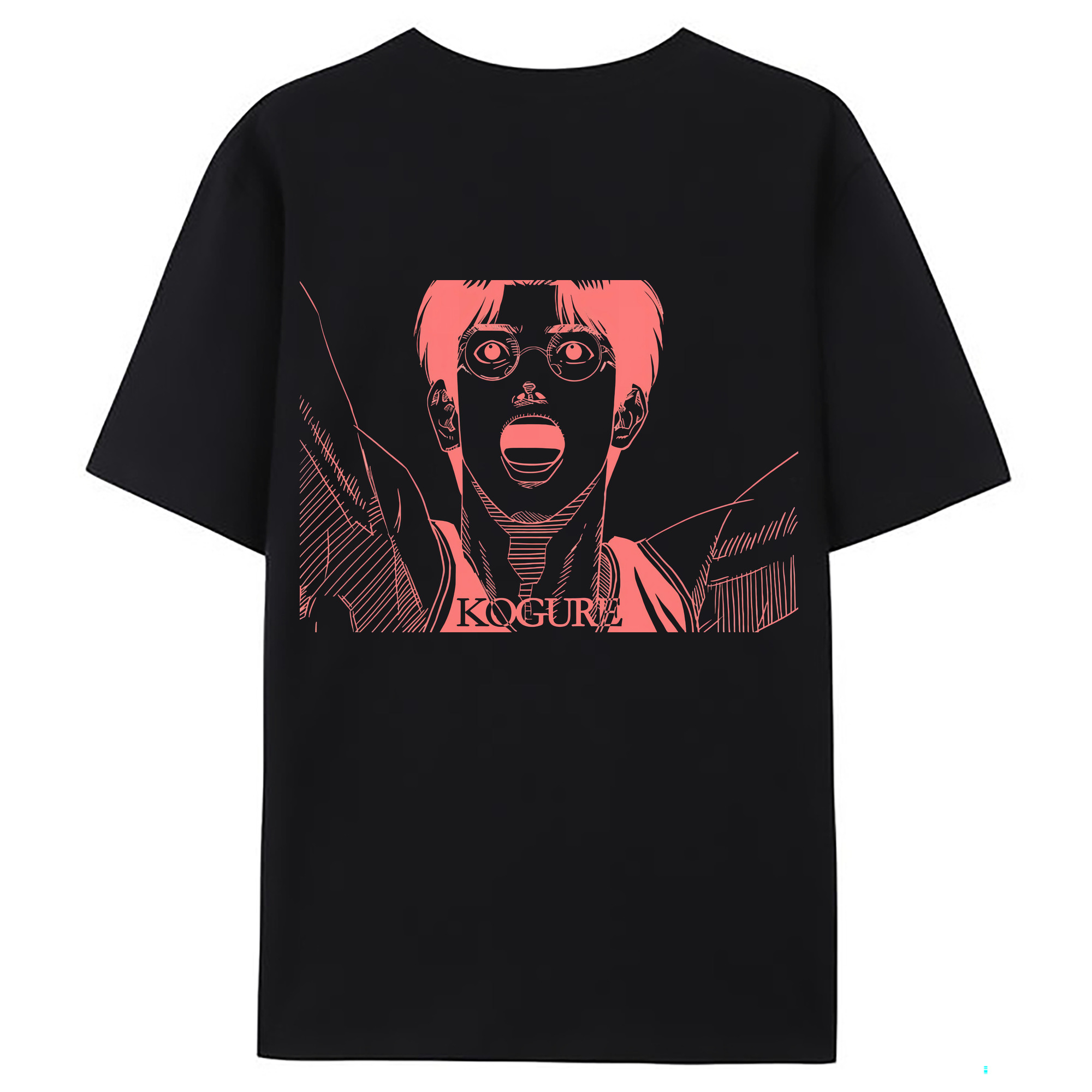 （画像用） SLAM DUNK／スラムダンク 綿100％ メンズ半袖Tシャツ（バックプリント） 通気性