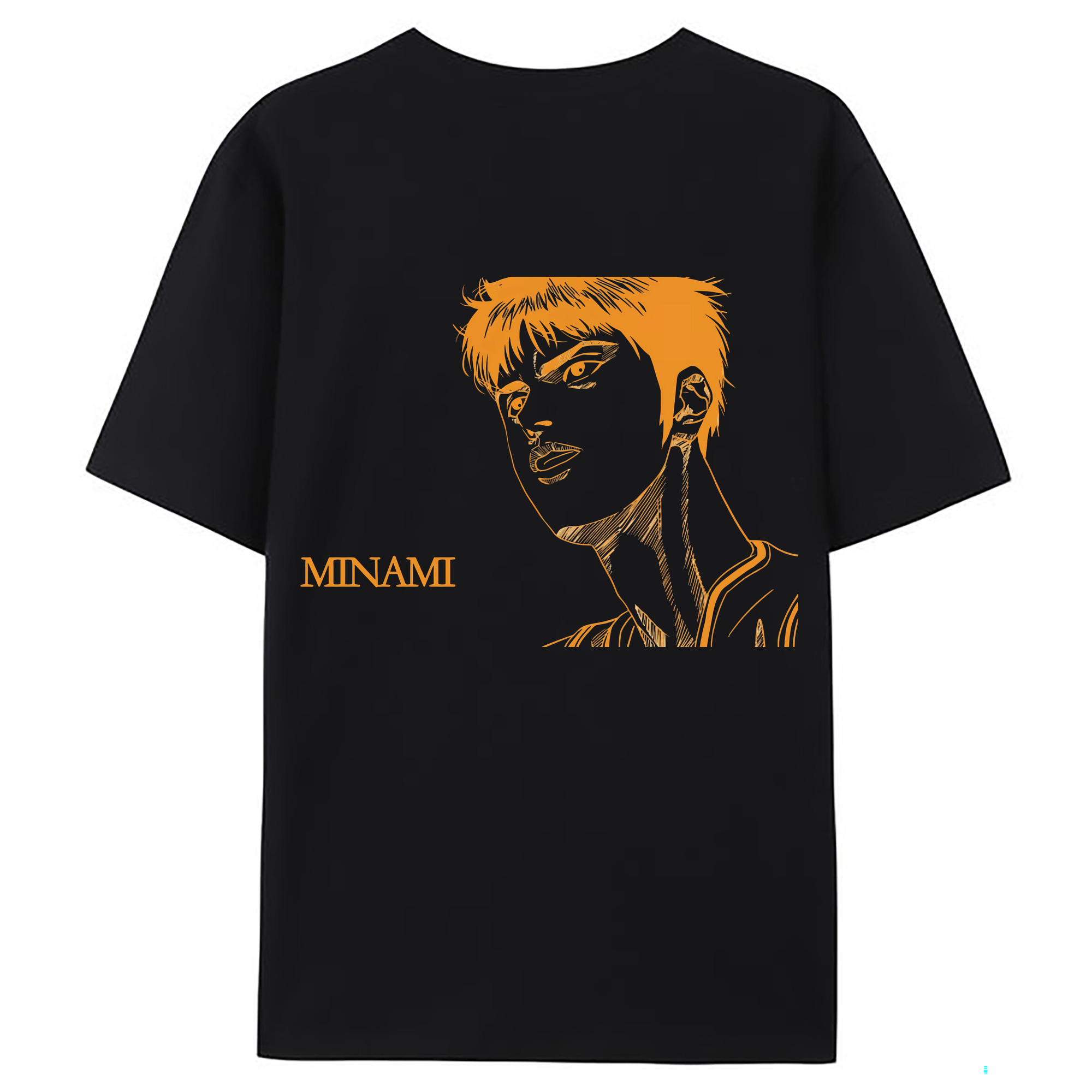 （画像用） SLAM DUNK／スラムダンク 綿100％ メンズ半袖Tシャツ（バックプリント） 通気性
