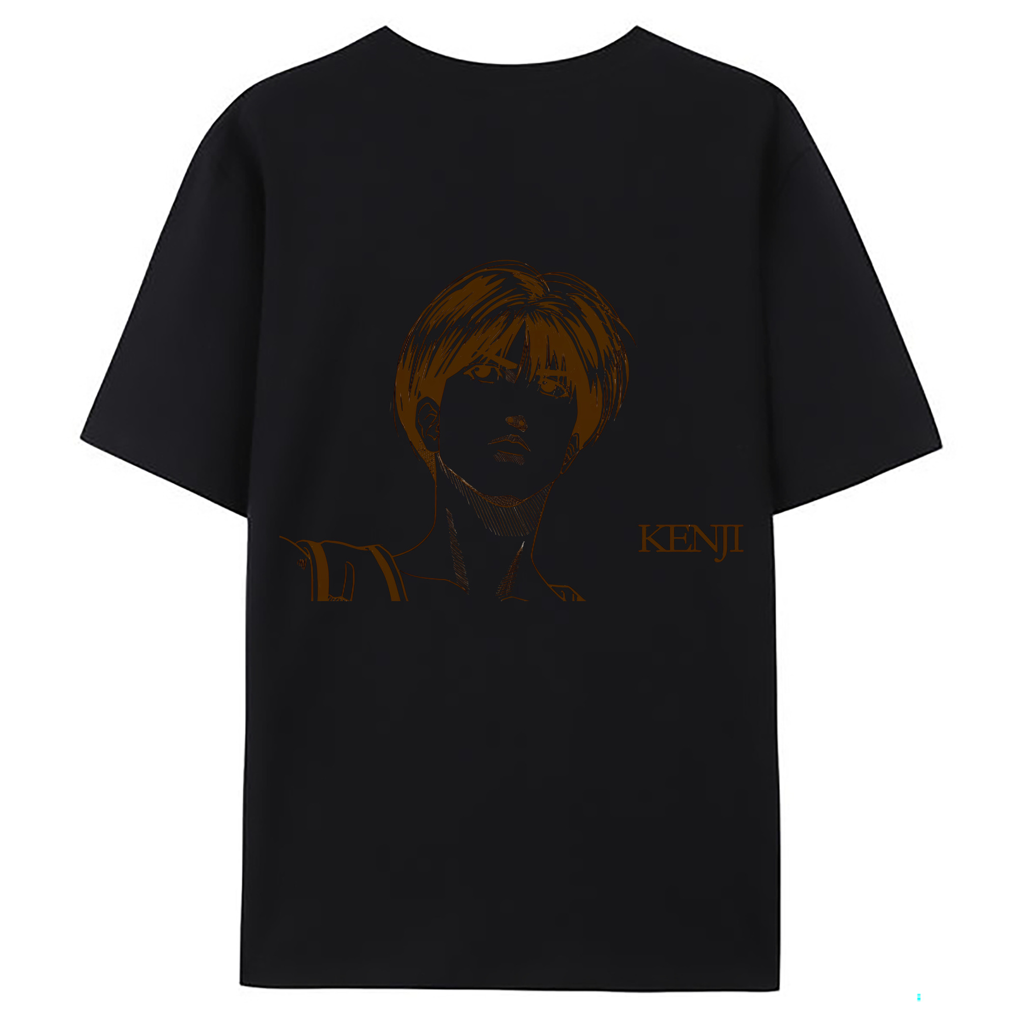 （画像用） SLAM DUNK／スラムダンク 綿100％ メンズ半袖Tシャツ（バックプリント） 通気性