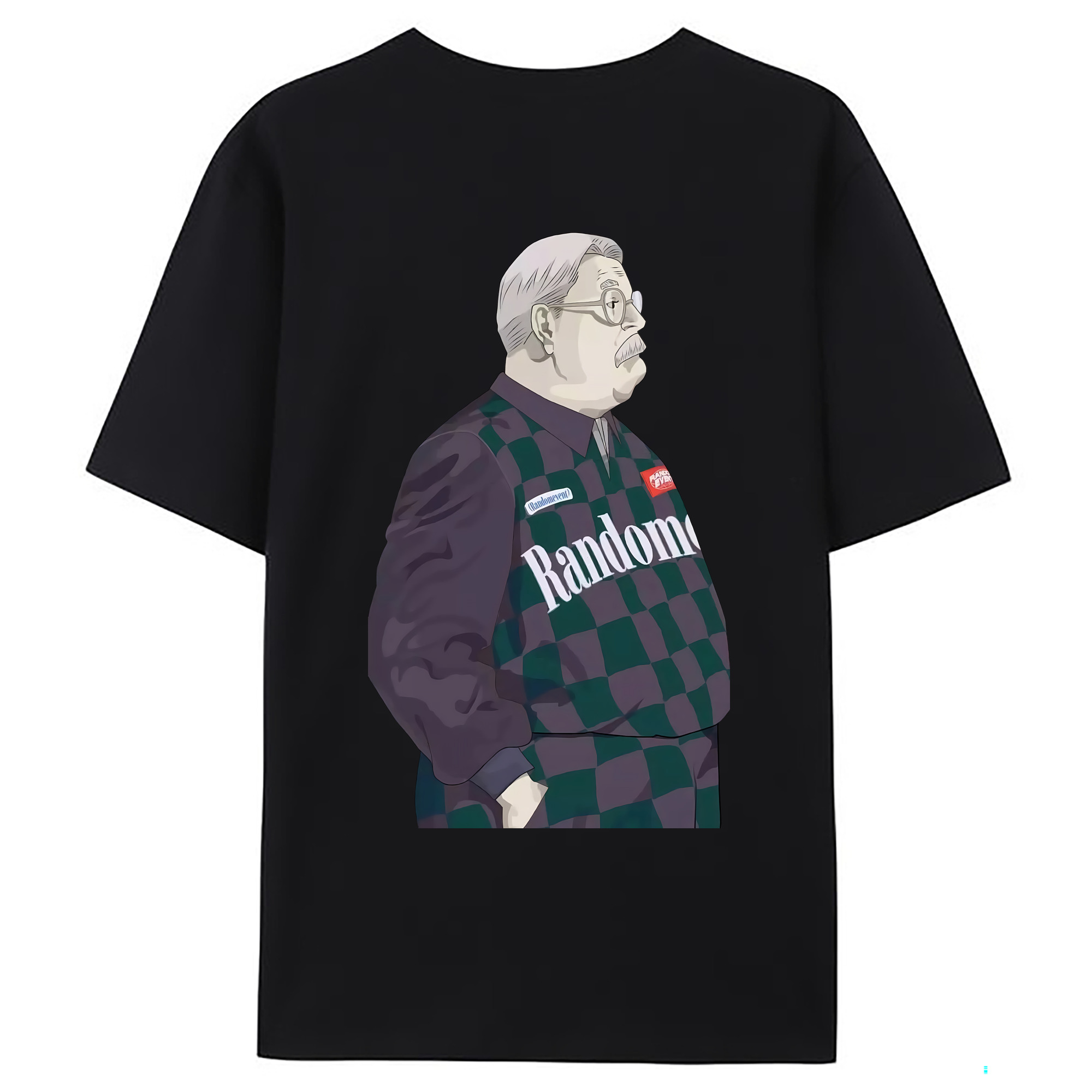 （画像用） SLAM DUNK／スラムダンク 綿100％ メンズ半袖Tシャツ（バックプリント） 通気性