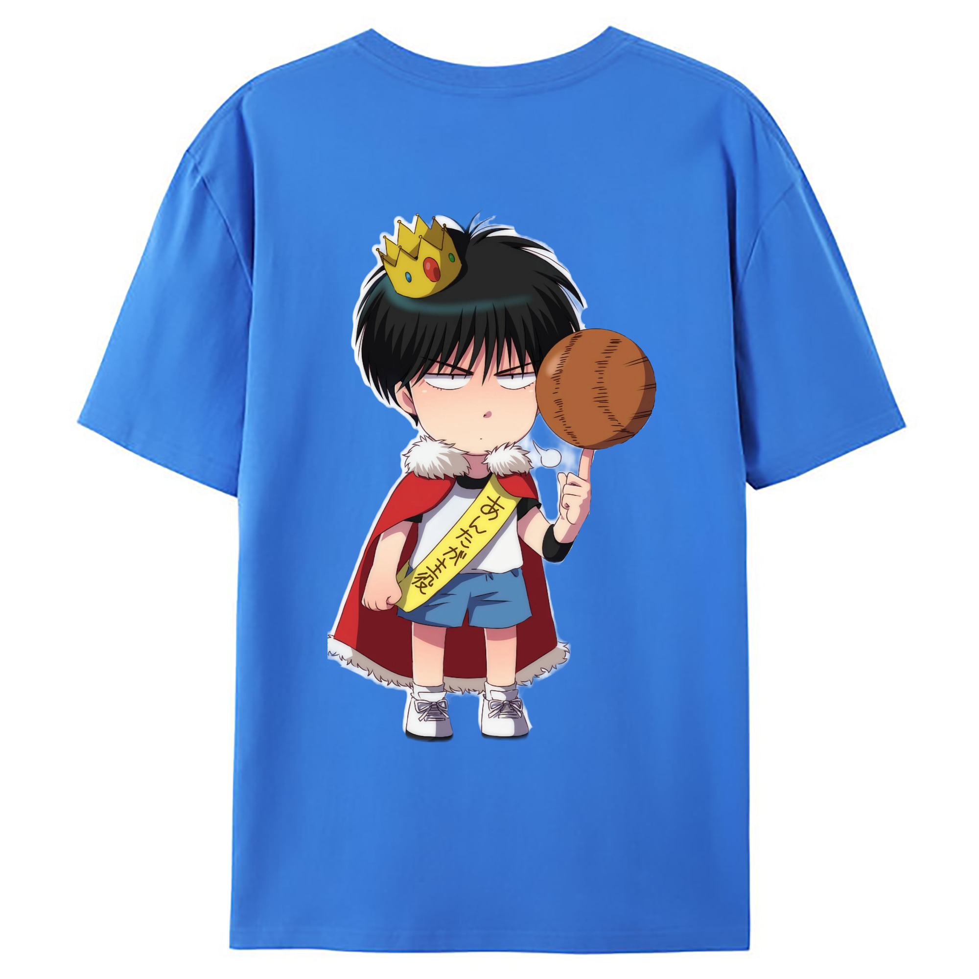 （画像用） SLAM DUNK／スラムダンク 綿100％ メンズ半袖Tシャツ（バックプリント） 通気性