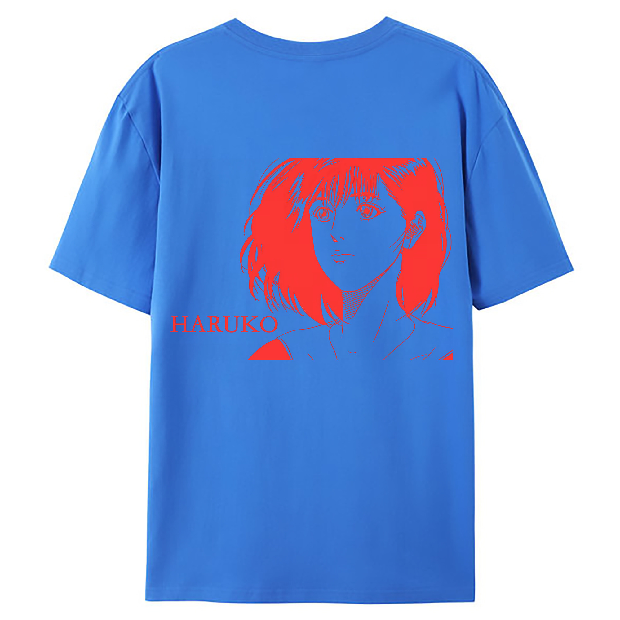 （画像用） SLAM DUNK／スラムダンク 綿100％ メンズ半袖Tシャツ（バックプリント） 通気性