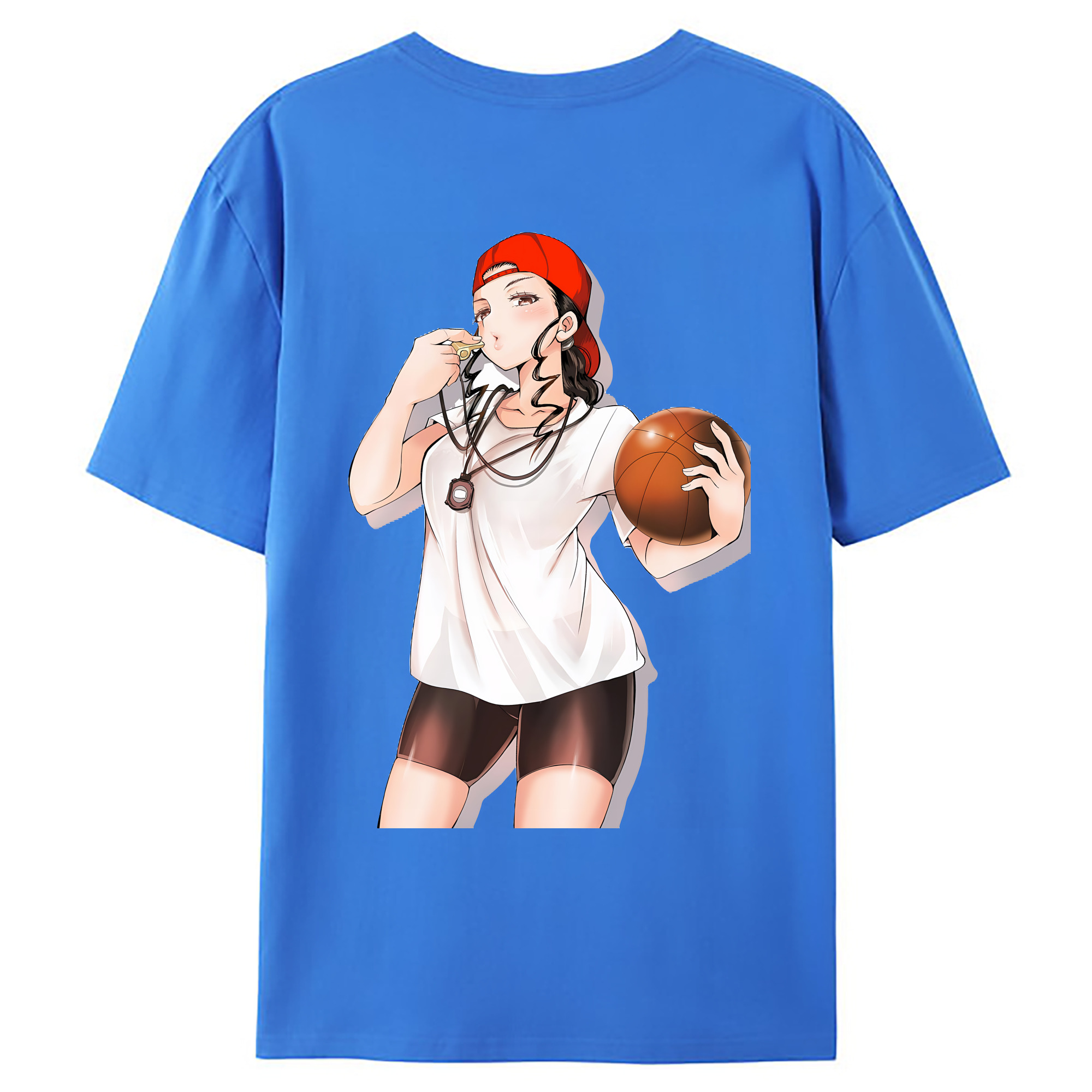 （画像用） SLAM DUNK／スラムダンク 綿100％ メンズ半袖Tシャツ（バックプリント） 通気性