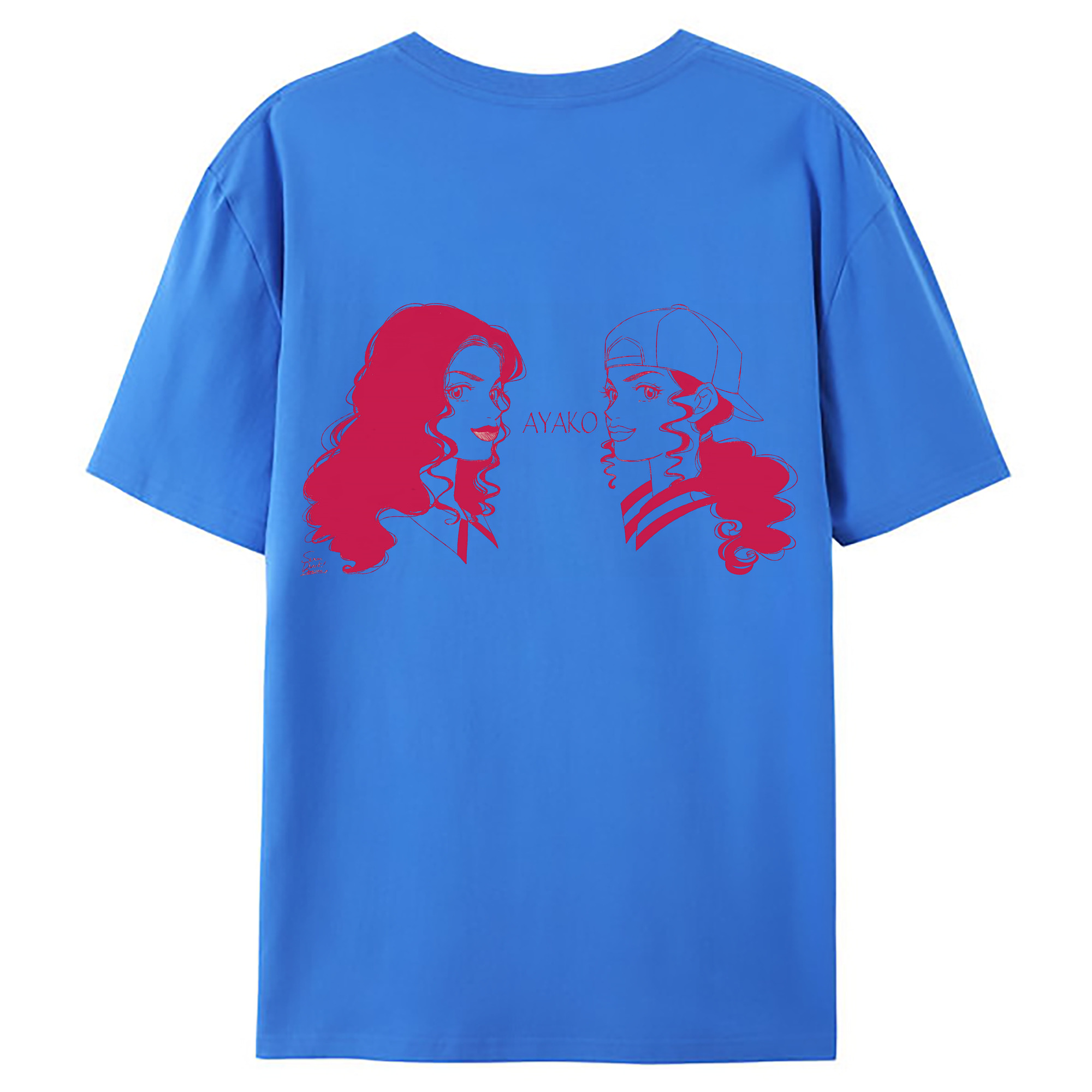 （画像用） SLAM DUNK／スラムダンク 綿100％ メンズ半袖Tシャツ（バックプリント） 通気性