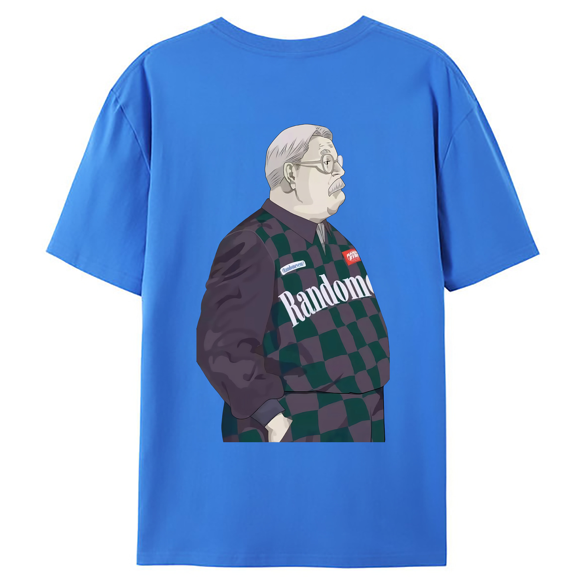 （画像用） SLAM DUNK／スラムダンク 綿100％ メンズ半袖Tシャツ（バックプリント） 通気性