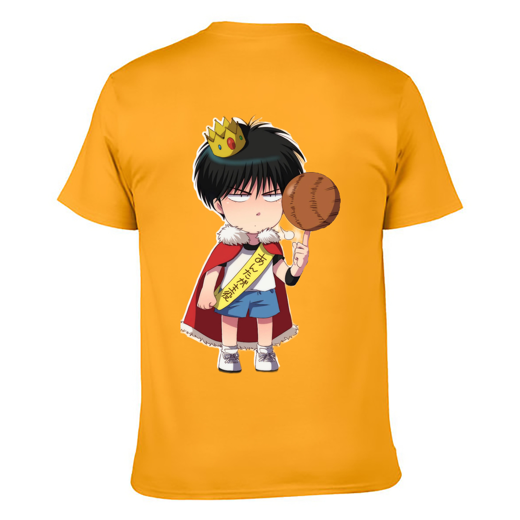 （画像用） SLAM DUNK／スラムダンク 綿100％ メンズ半袖Tシャツ（バックプリント） 通気性