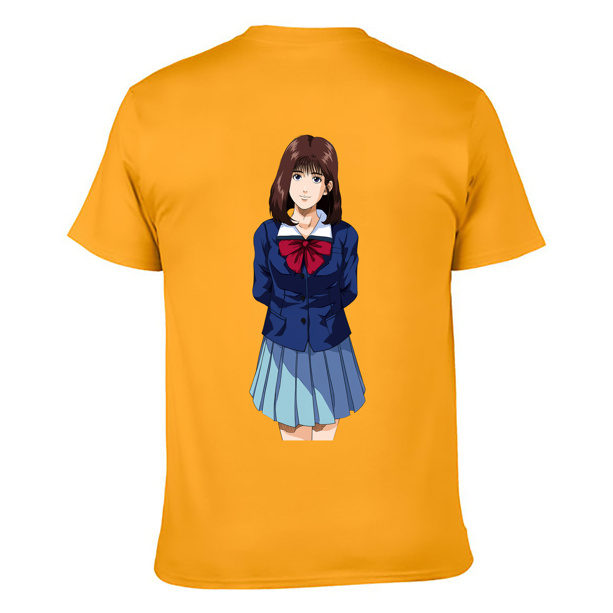 （画像用） SLAM DUNK／スラムダンク 綿100％ メンズ半袖Tシャツ（バックプリント） 通気性