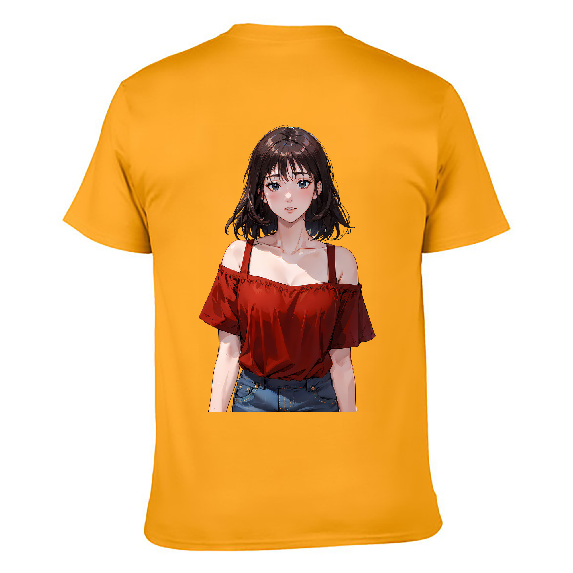 （画像用） SLAM DUNK／スラムダンク 綿100％ メンズ半袖Tシャツ（バックプリント） 通気性