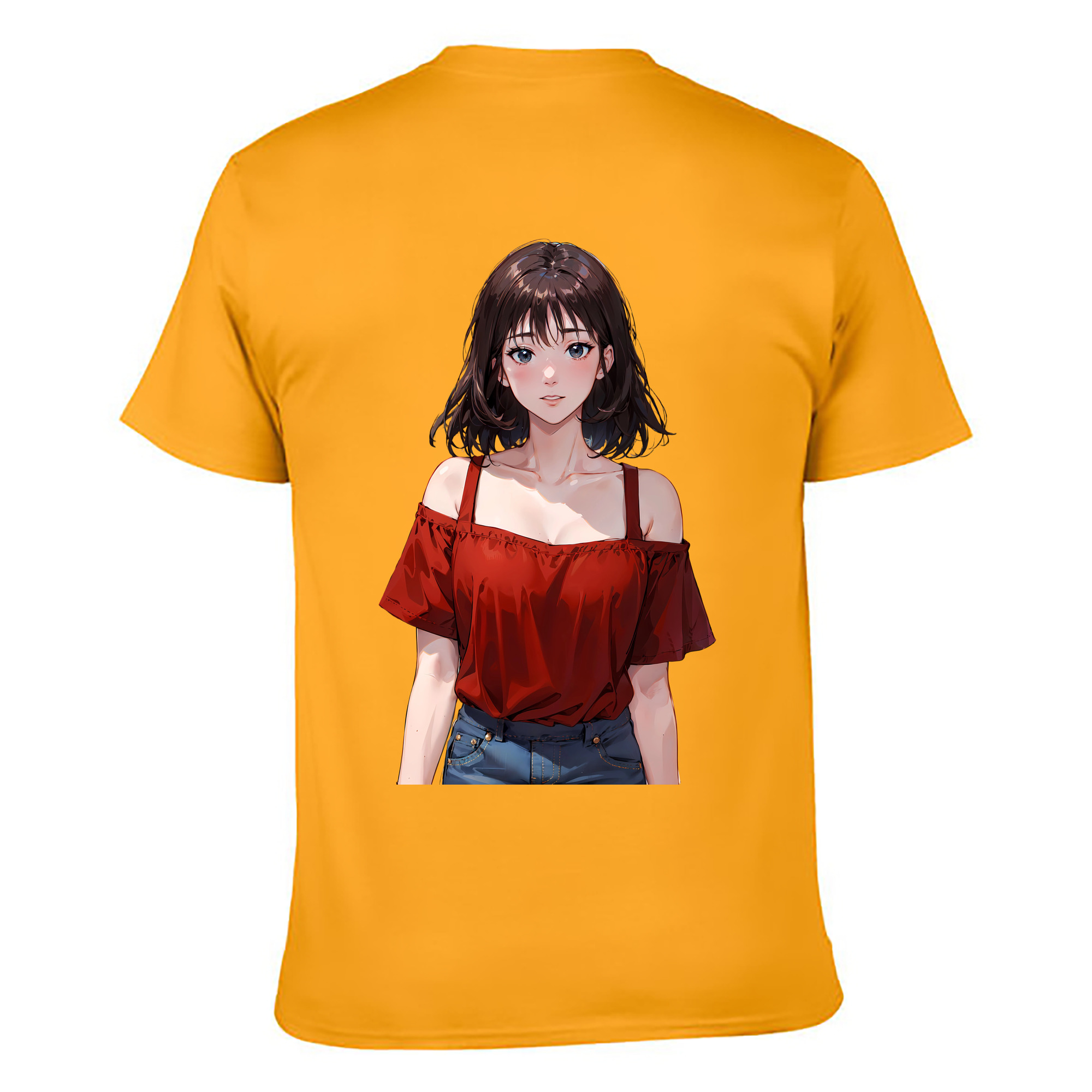 （画像用） SLAM DUNK／スラムダンク 綿100％ メンズ半袖Tシャツ（バックプリント） 通気性