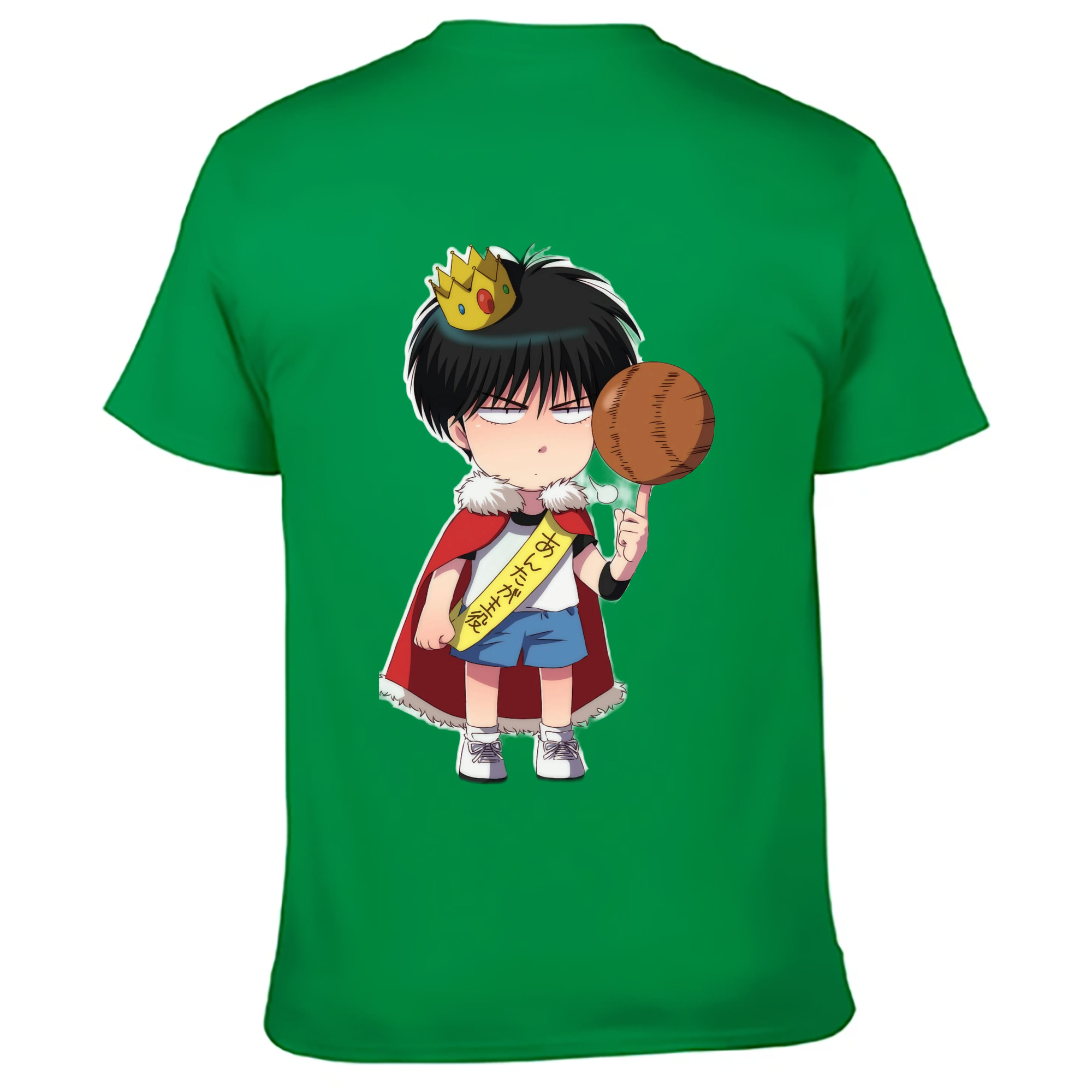 （画像用） SLAM DUNK／スラムダンク 綿100％ メンズ半袖Tシャツ（バックプリント） 通気性