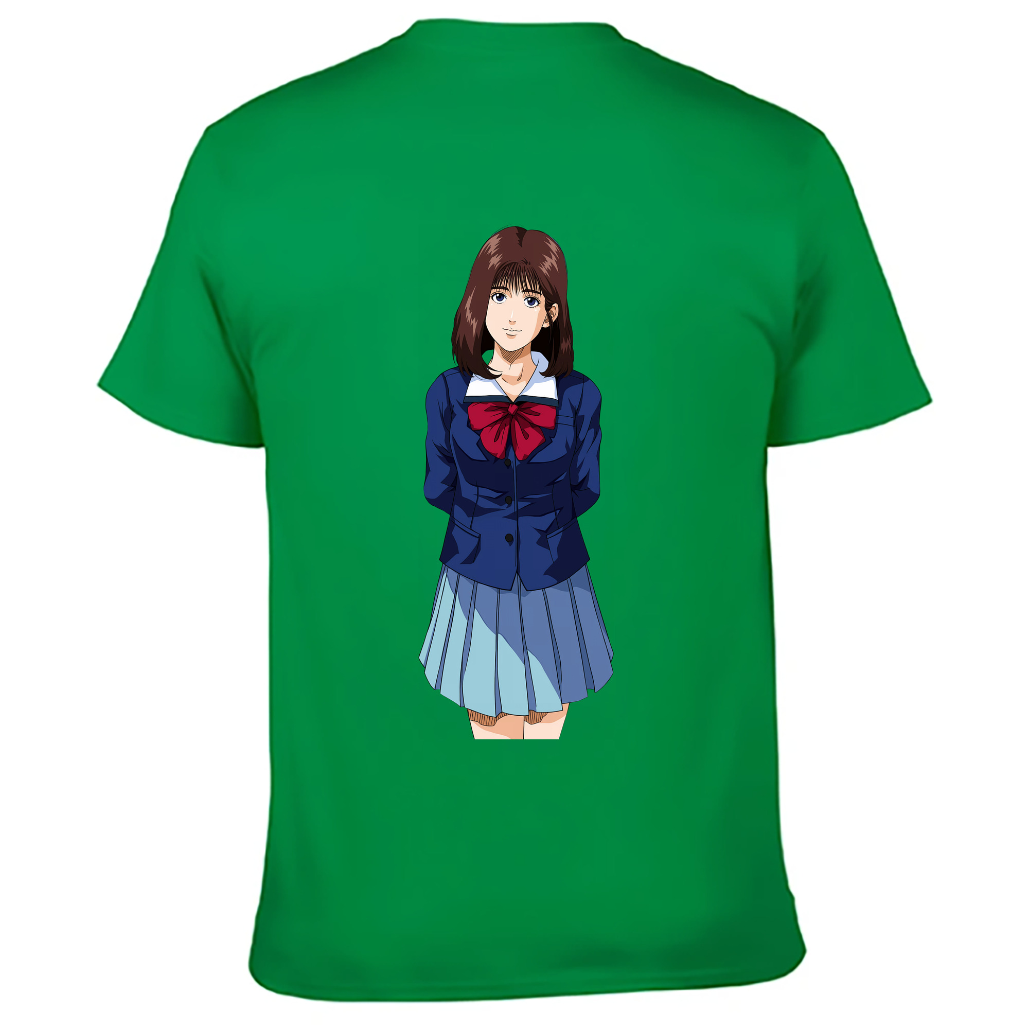 （画像用） SLAM DUNK／スラムダンク 綿100％ メンズ半袖Tシャツ（バックプリント） 通気性