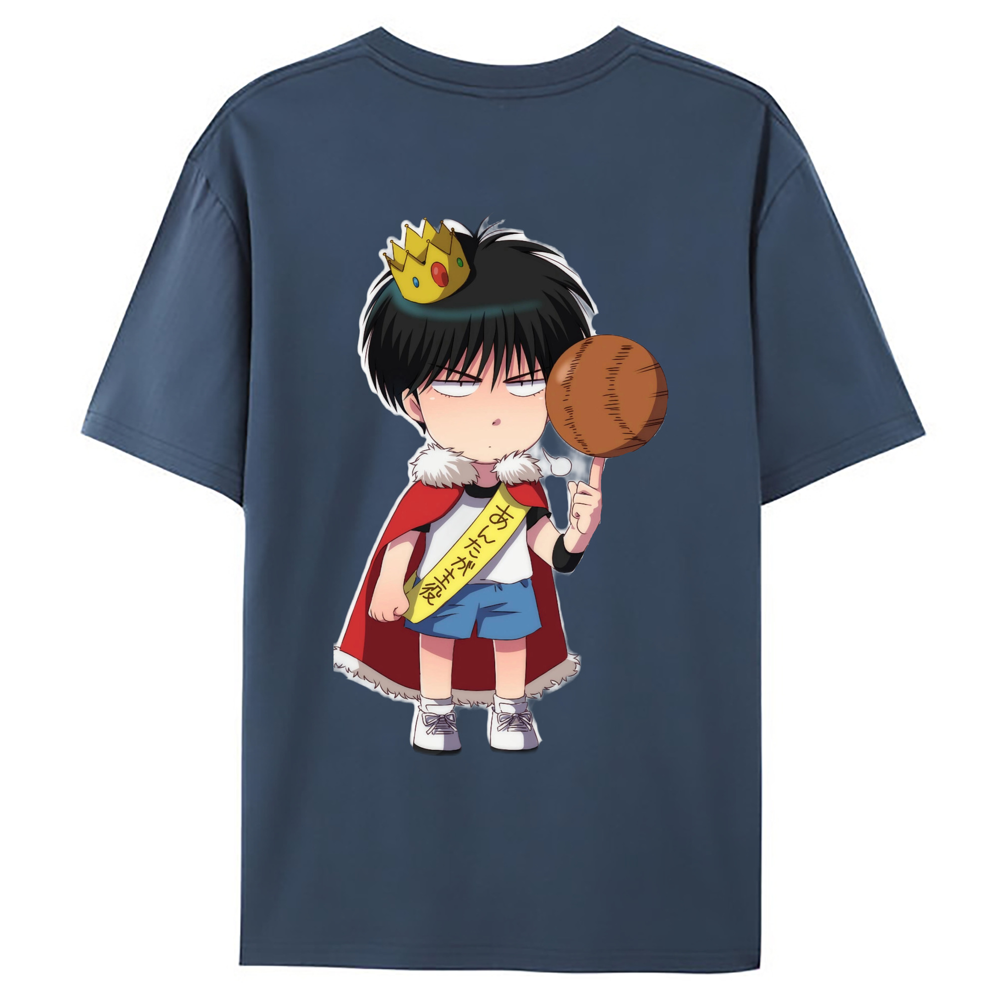 （画像用） SLAM DUNK／スラムダンク 綿100％ メンズ半袖Tシャツ（バックプリント） 通気性