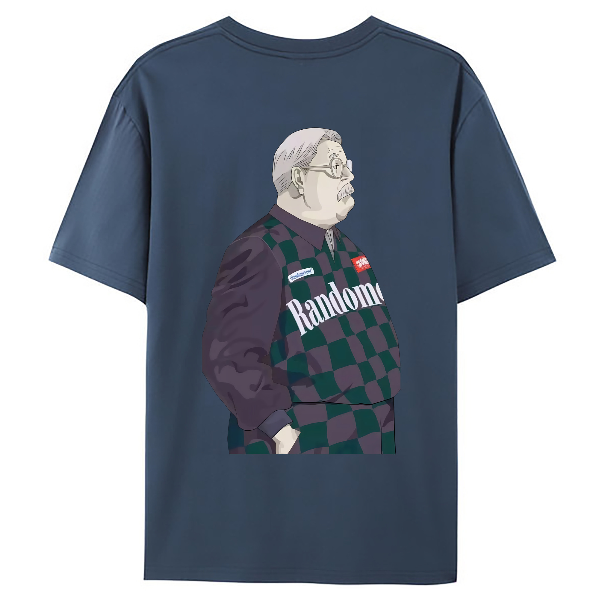 （画像用） SLAM DUNK／スラムダンク 綿100％ メンズ半袖Tシャツ（バックプリント） 通気性