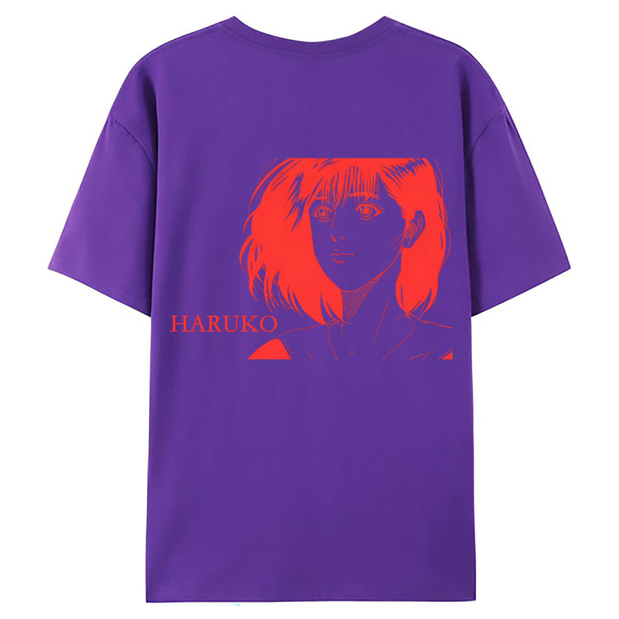 （画像用） SLAM DUNK／スラムダンク 綿100％ メンズ半袖Tシャツ（バックプリント） 通気性