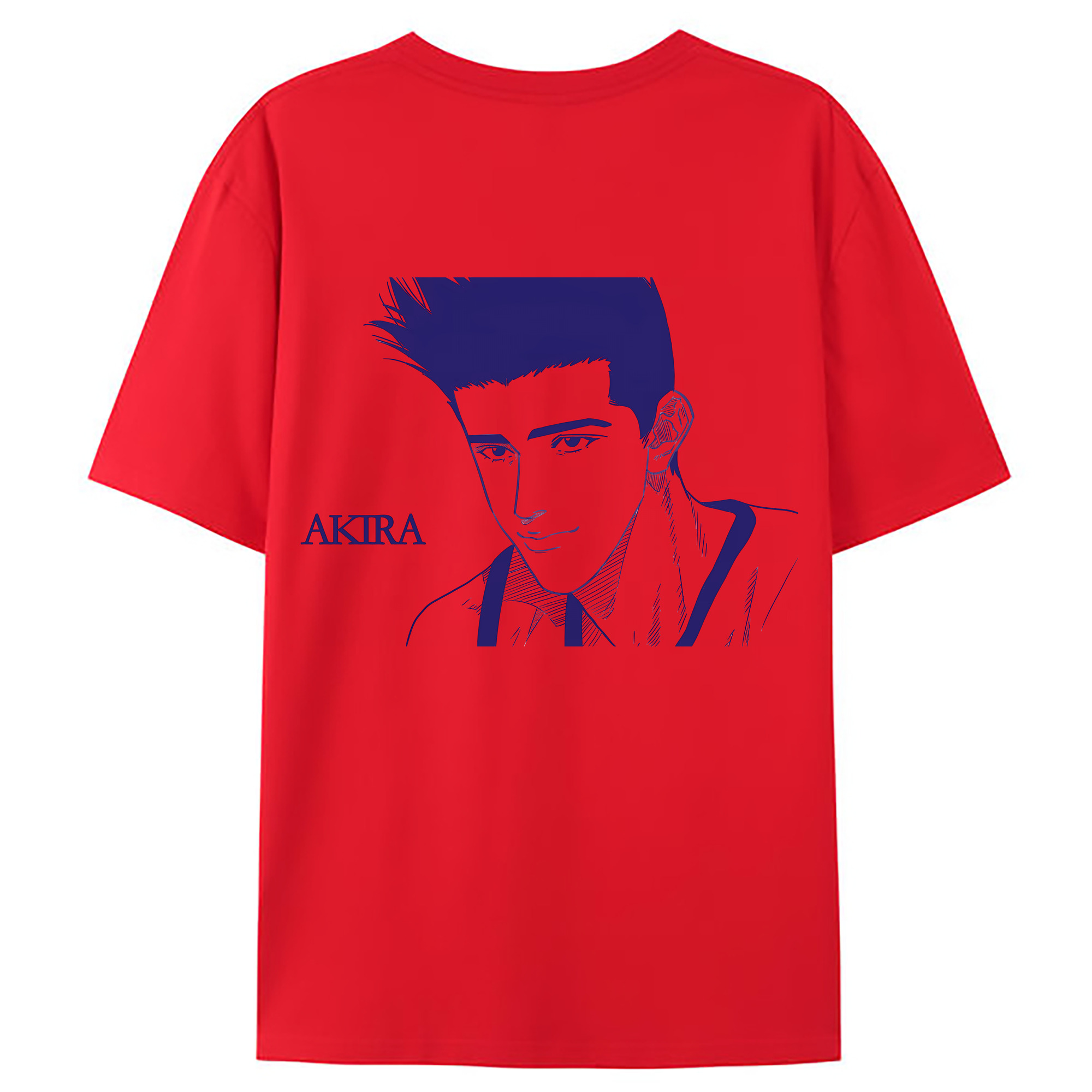 （画像用） SLAM DUNK／スラムダンク 綿100％ メンズ半袖Tシャツ（バックプリント） 通気性