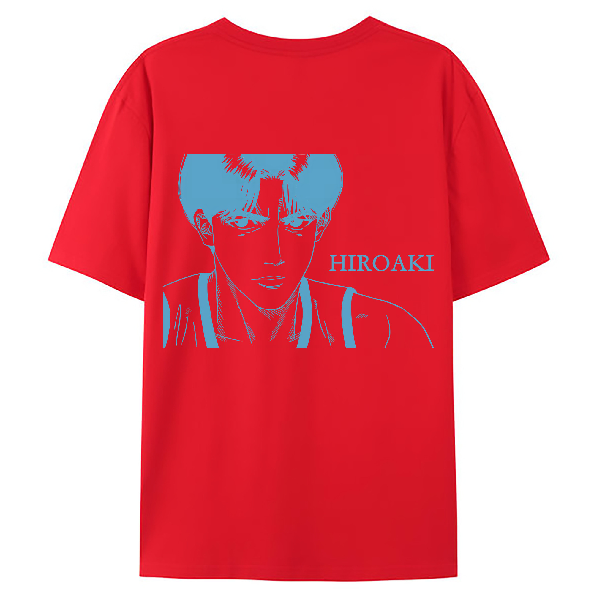 （画像用） SLAM DUNK／スラムダンク 綿100％ メンズ半袖Tシャツ（バックプリント） 通気性