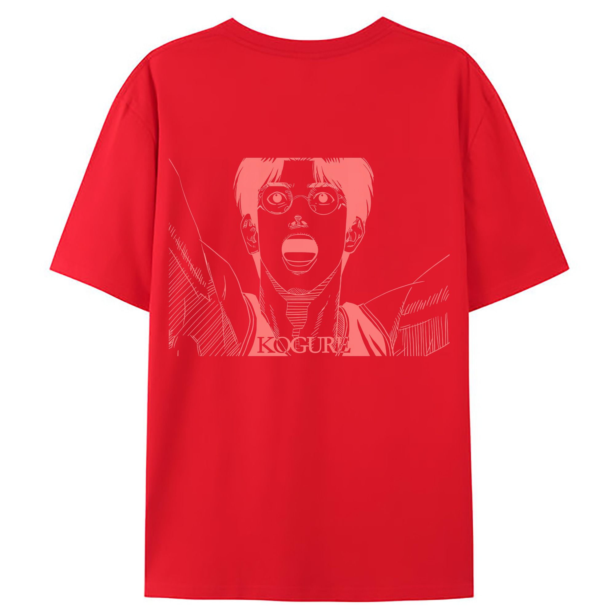 （画像用） SLAM DUNK／スラムダンク 綿100％ メンズ半袖Tシャツ（バックプリント） 通気性