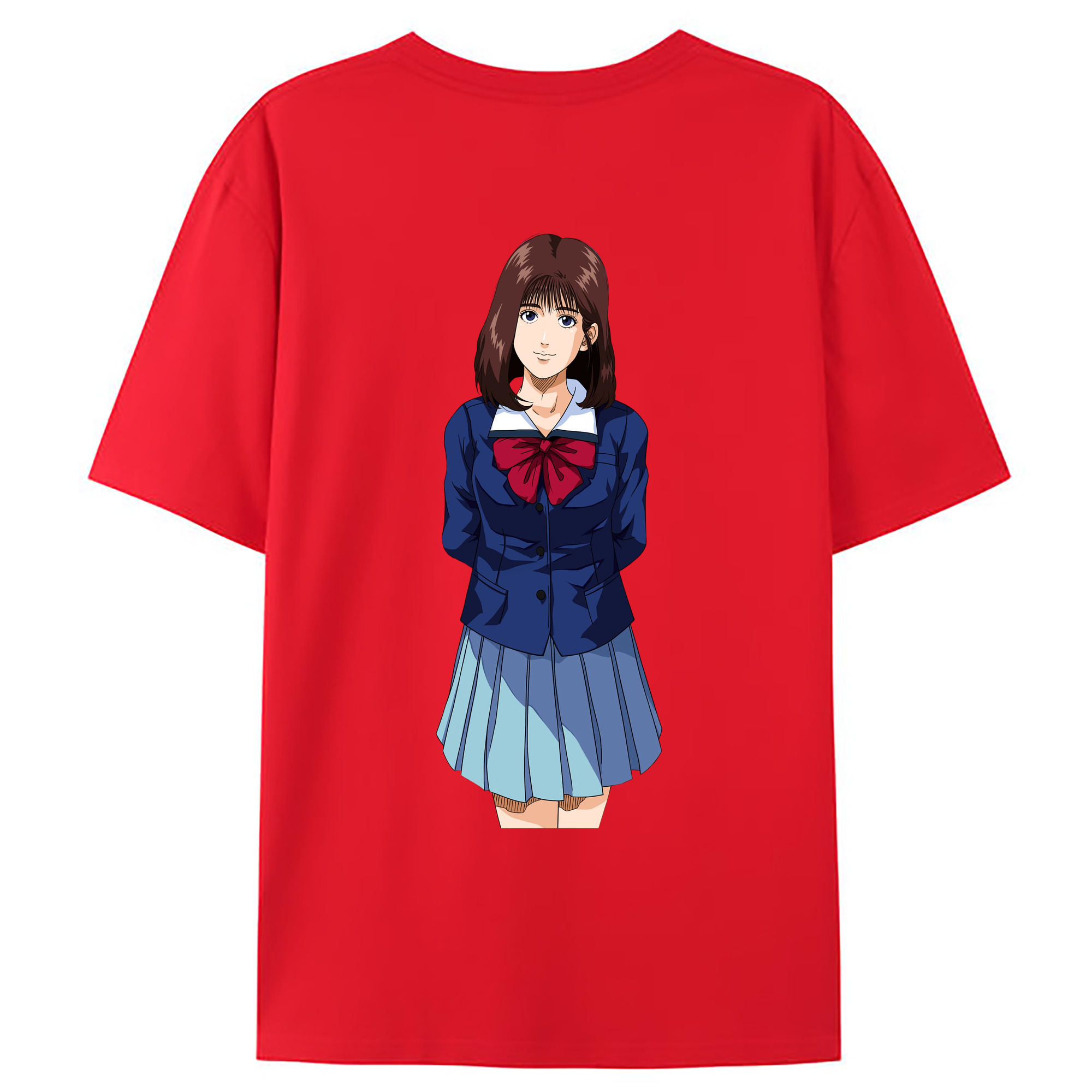 （画像用） SLAM DUNK／スラムダンク 綿100％ メンズ半袖Tシャツ（バックプリント） 通気性