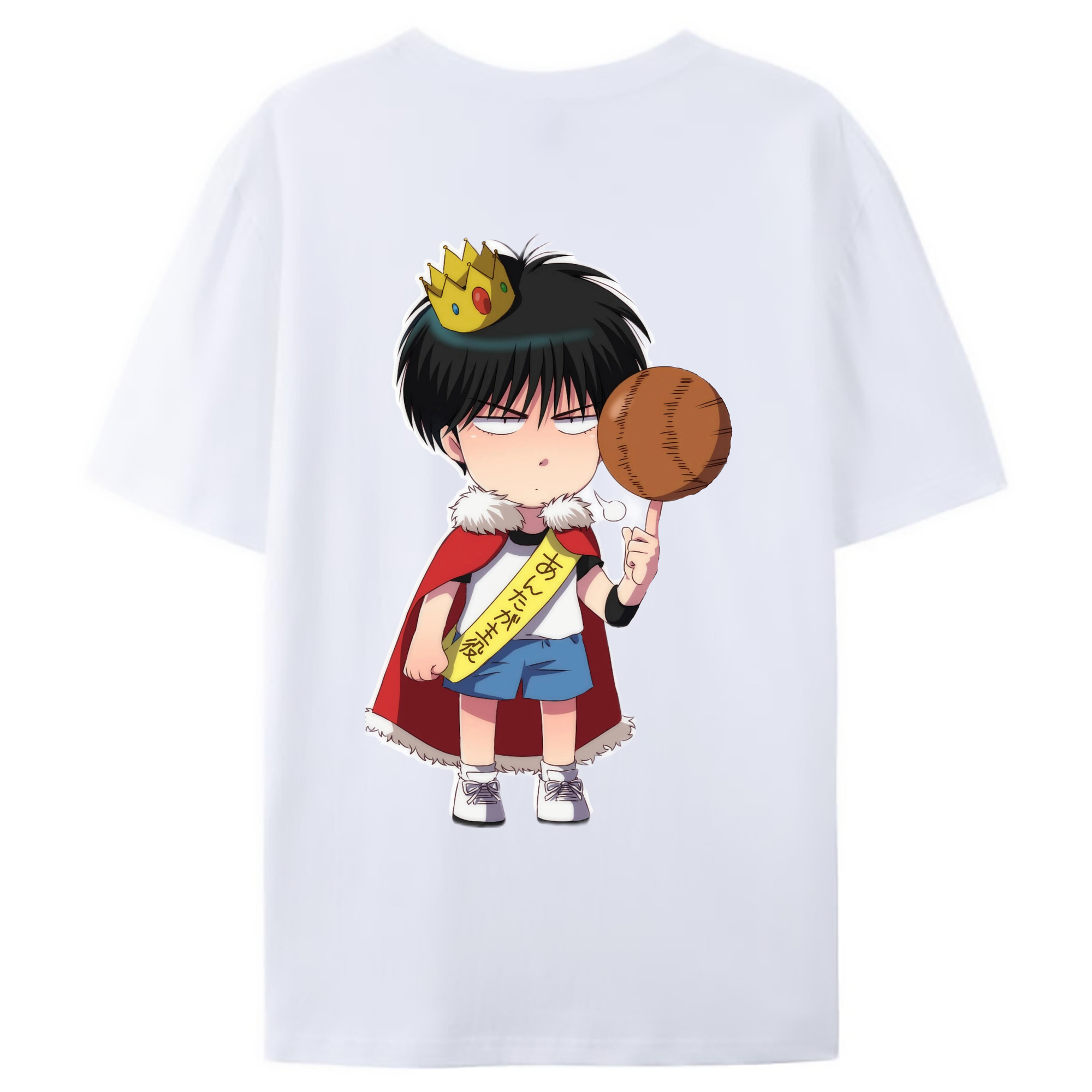 （画像用） SLAM DUNK／スラムダンク 綿100％ メンズ半袖Tシャツ（バックプリント） 通気性