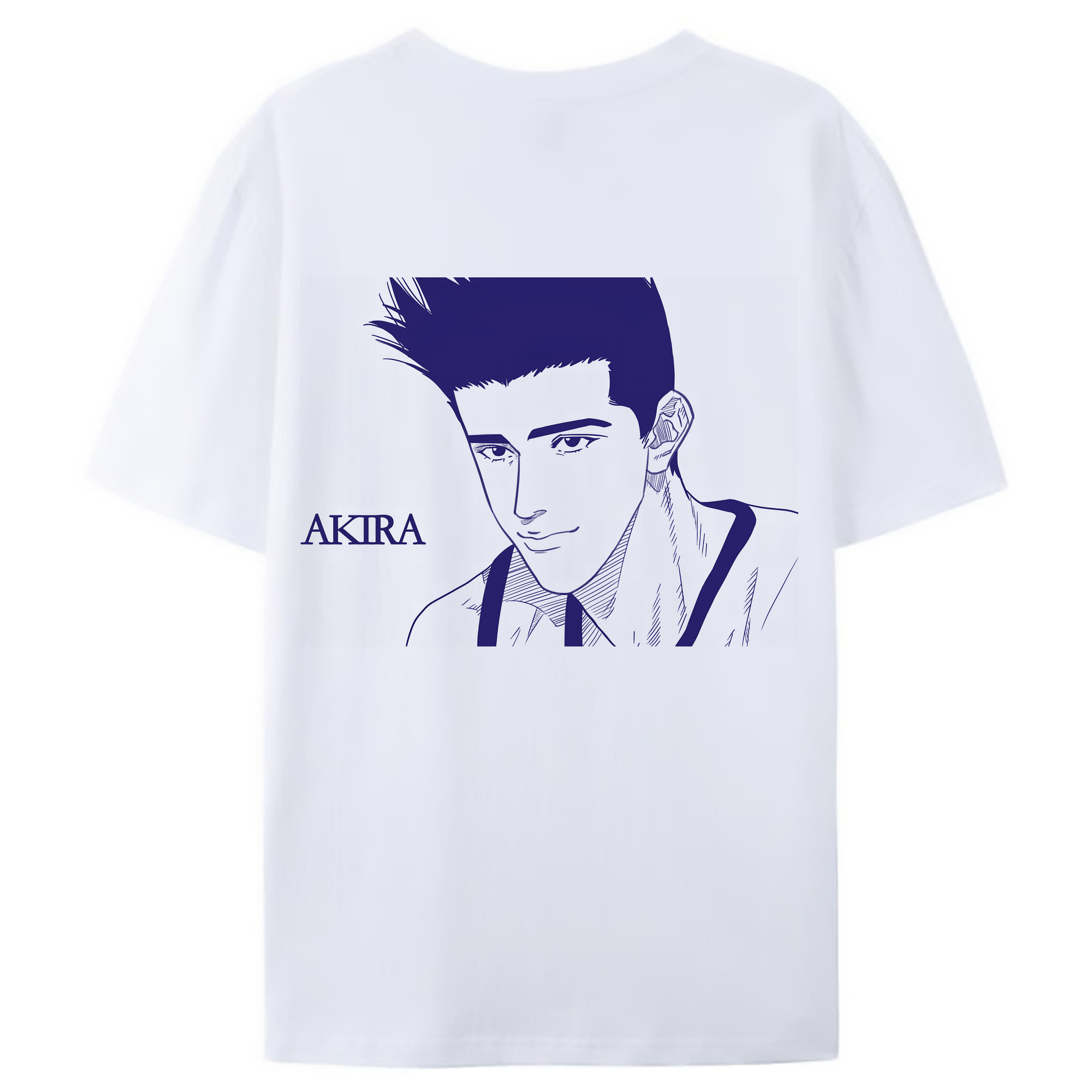 （画像用） SLAM DUNK／スラムダンク 綿100％ メンズ半袖Tシャツ（バックプリント） 通気性