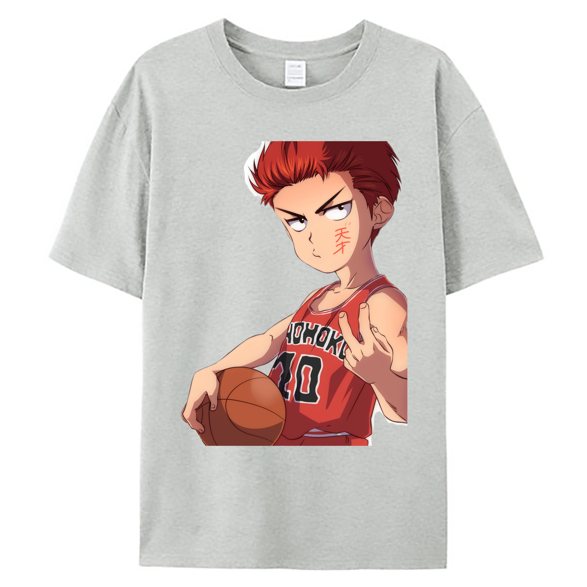（画像用） SLAM DUNK／スラムダンク 綿100％ メンズ半袖Tシャツ｜肌触りやわらか＆通気性