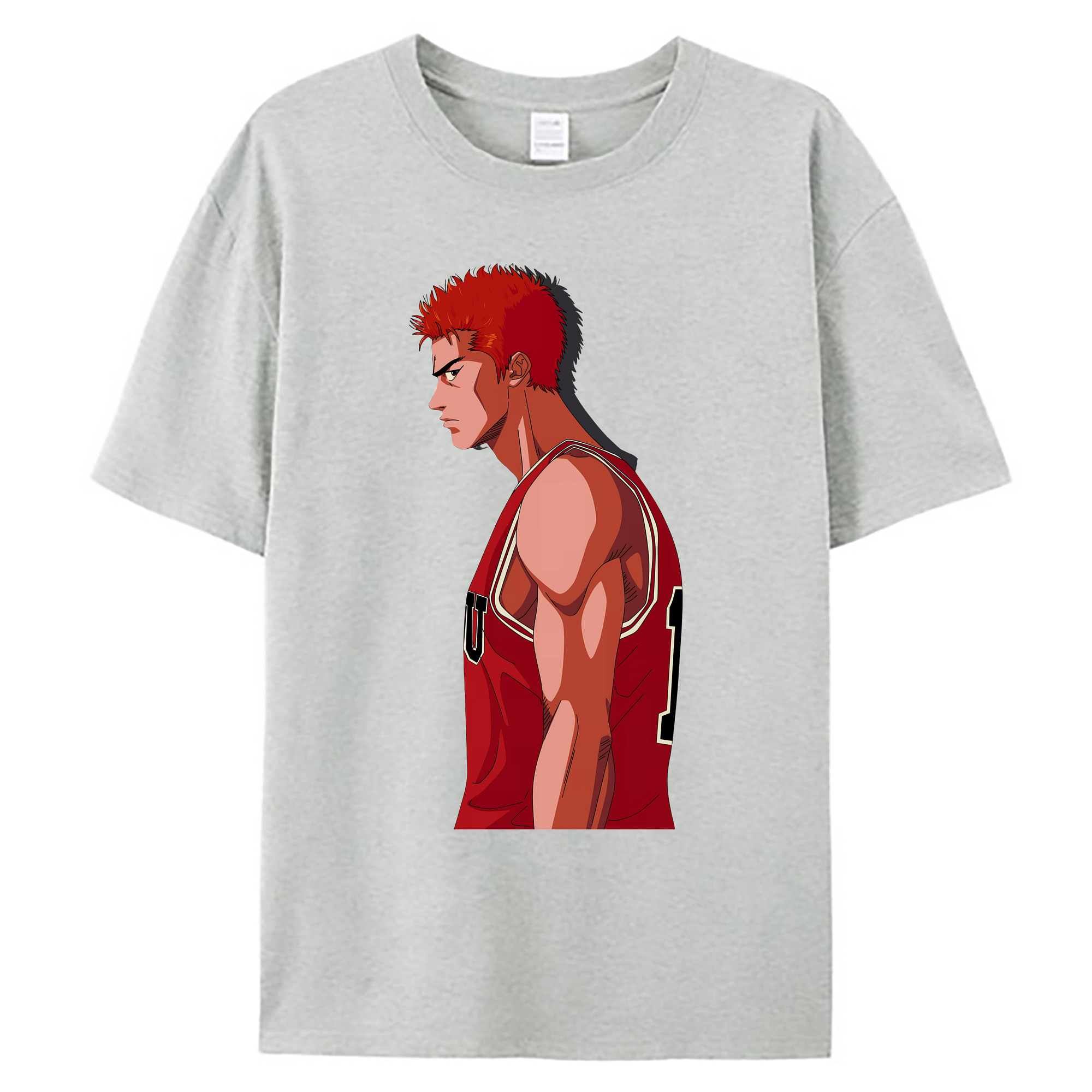 （画像用） SLAM DUNK／スラムダンク 綿100％ メンズ半袖Tシャツ｜肌触りやわらか＆通気性