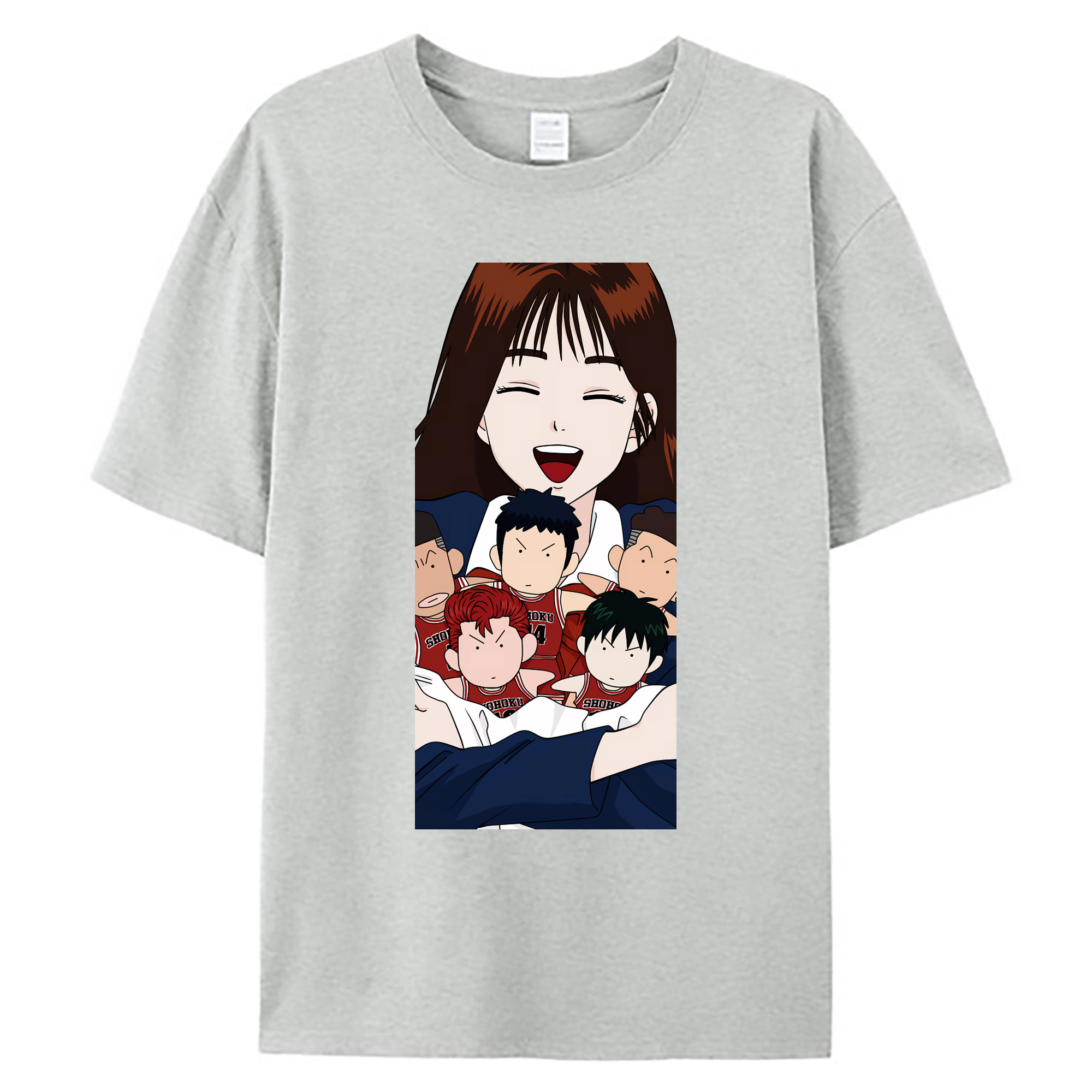 （画像用） SLAM DUNK／スラムダンク 綿100％ メンズ半袖Tシャツ｜肌触りやわらか＆通気性