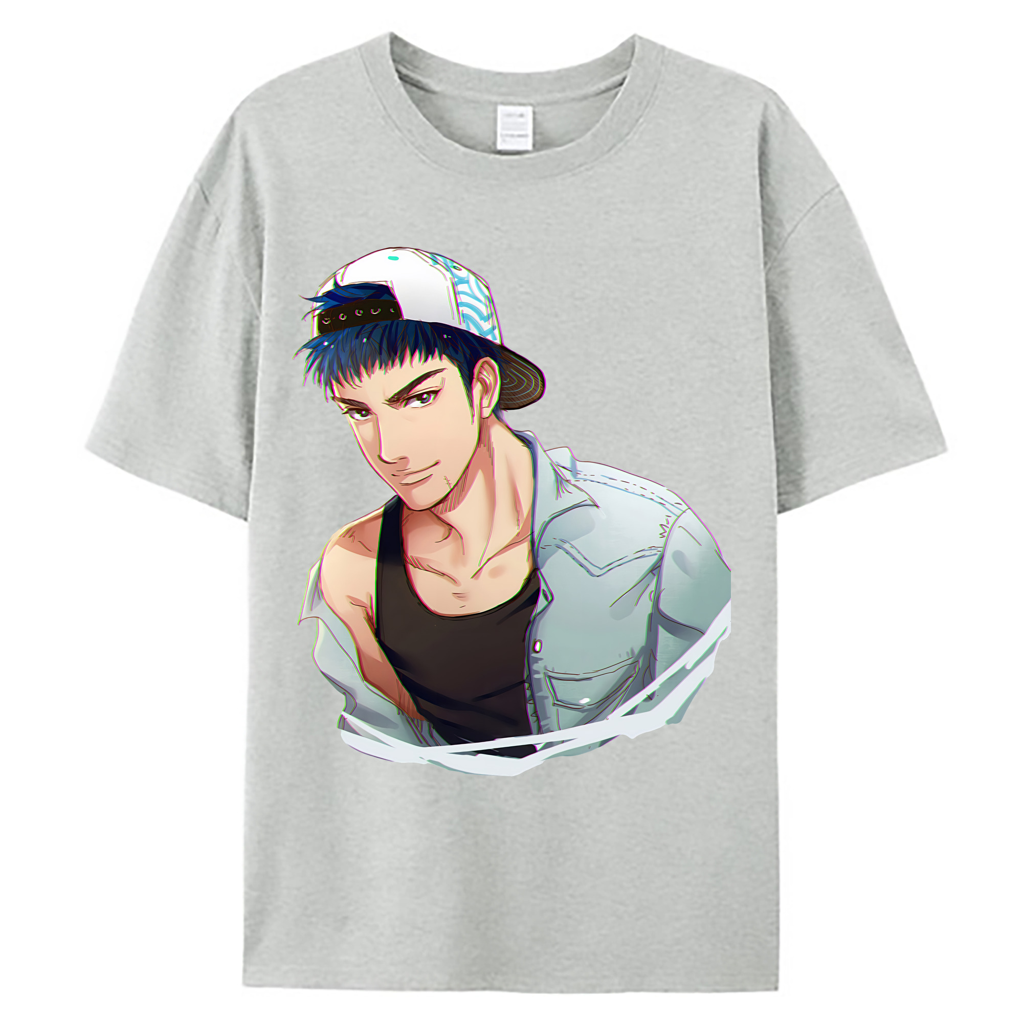 （画像用） SLAM DUNK／スラムダンク 綿100％ メンズ半袖Tシャツ｜肌触りやわらか＆通気性