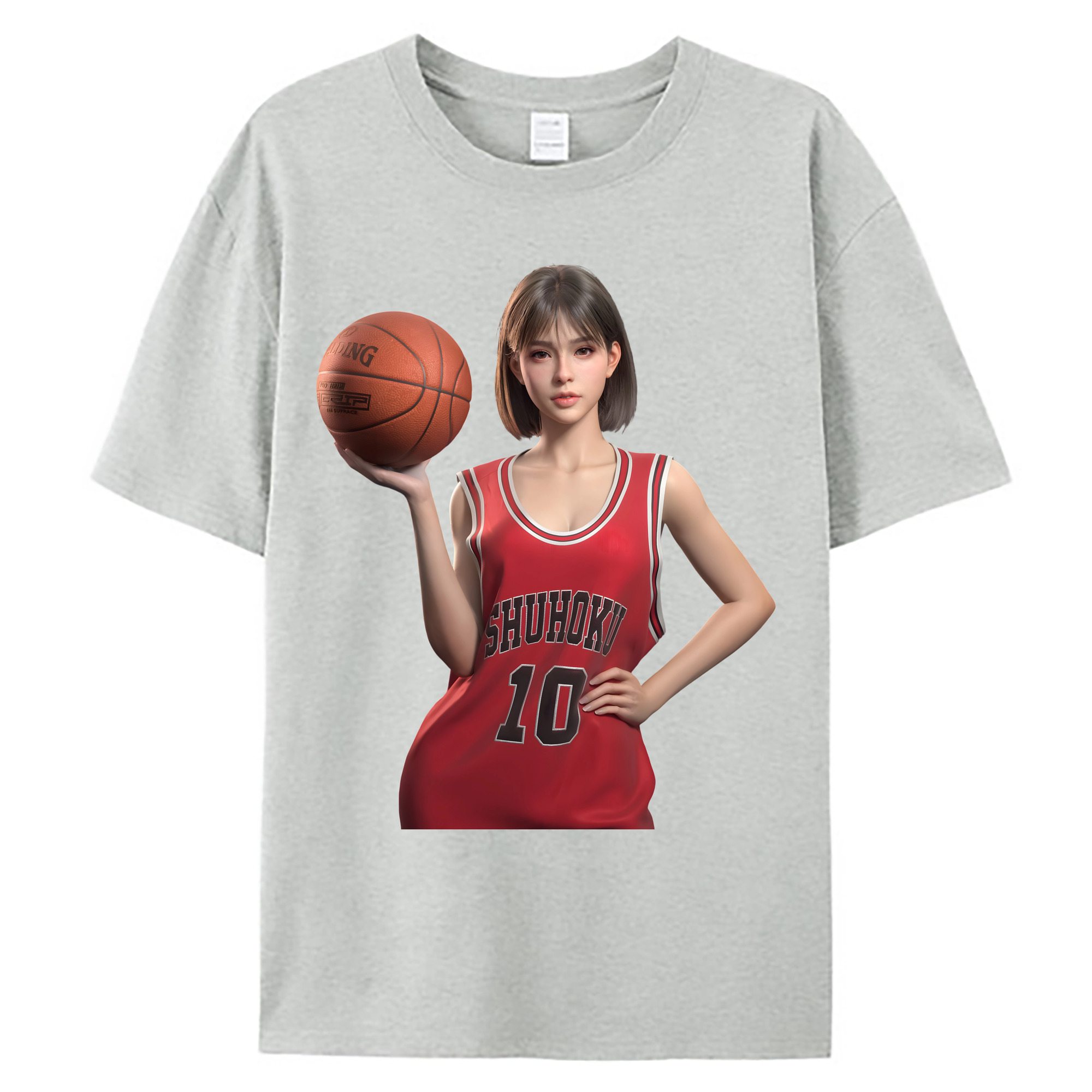 （画像用） SLAM DUNK／スラムダンク 綿100％ メンズ半袖Tシャツ｜肌触りやわらか＆通気性