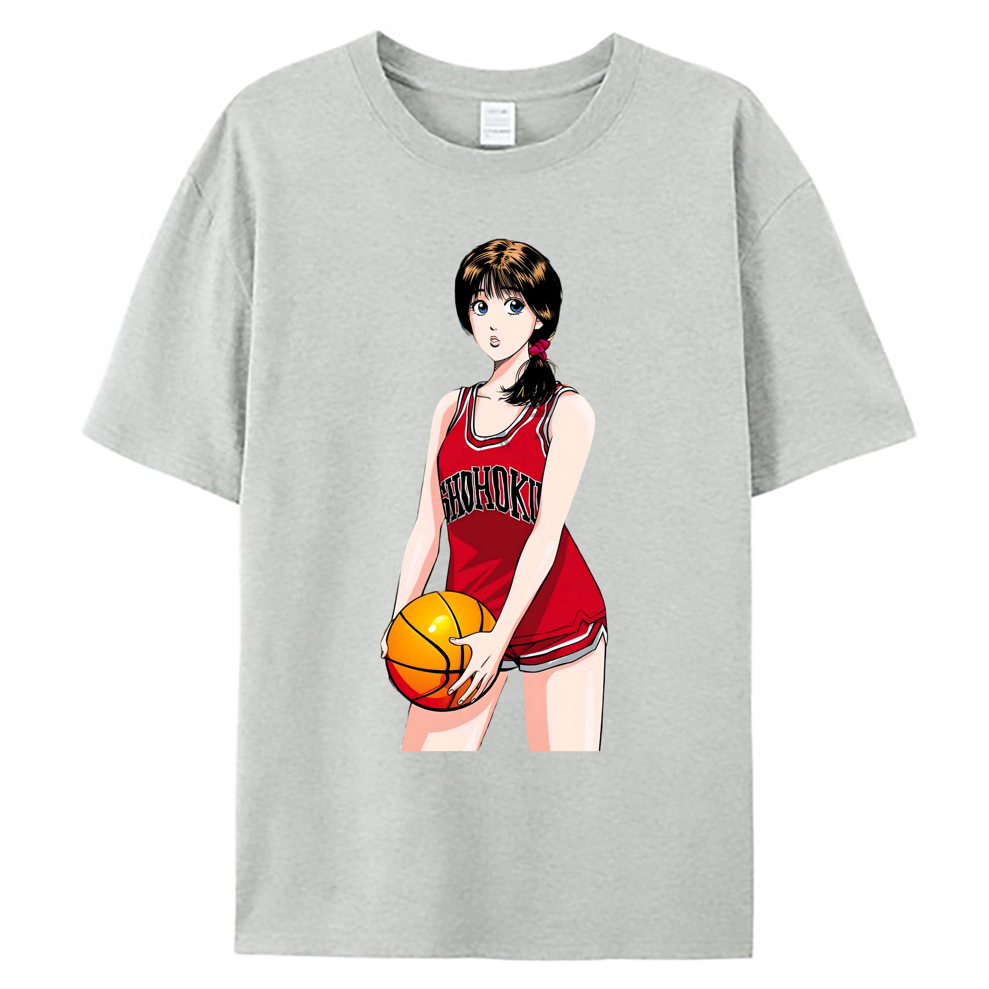 （画像用） SLAM DUNK／スラムダンク 綿100％ メンズ半袖Tシャツ｜肌触りやわらか＆通気性