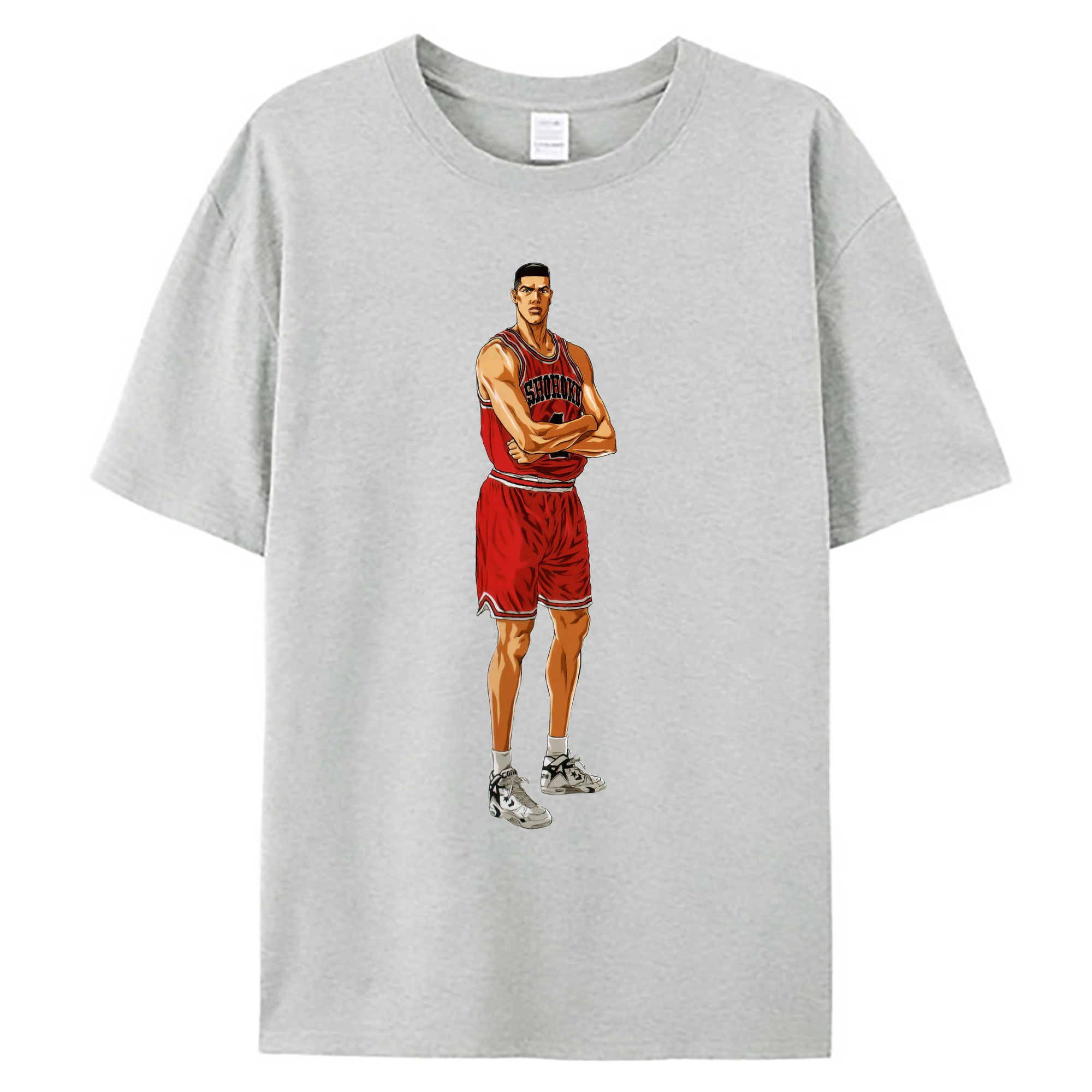 （画像用） SLAM DUNK／スラムダンク 綿100％ メンズ半袖Tシャツ｜肌触りやわらか＆通気性