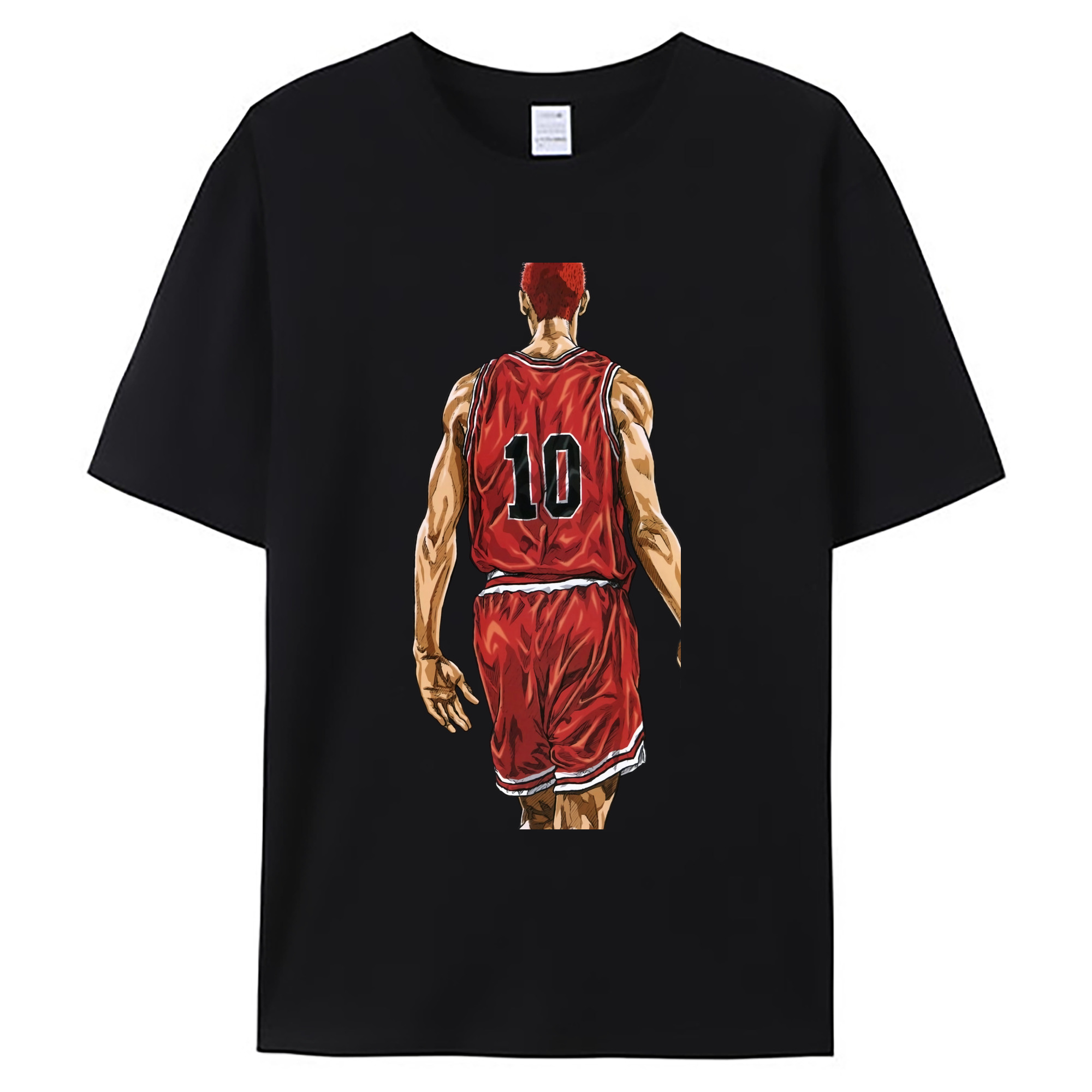 （画像用） SLAM DUNK／スラムダンク 綿100％ メンズ半袖Tシャツ｜肌触りやわらか＆通気性