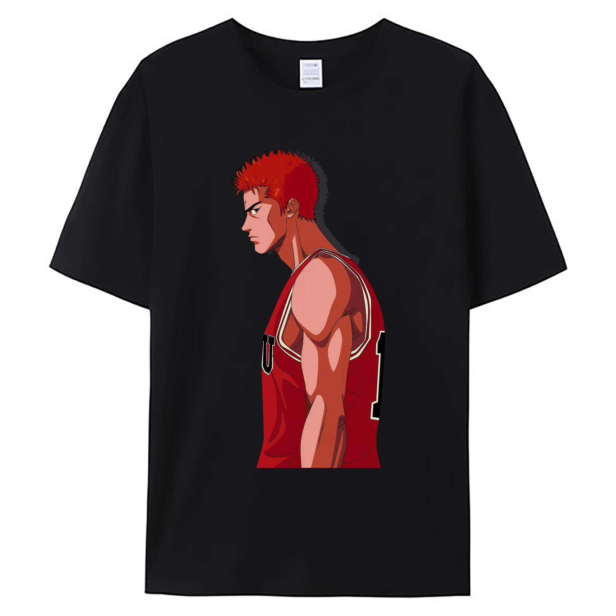 （画像用） SLAM DUNK／スラムダンク 綿100％ メンズ半袖Tシャツ｜肌触りやわらか＆通気性