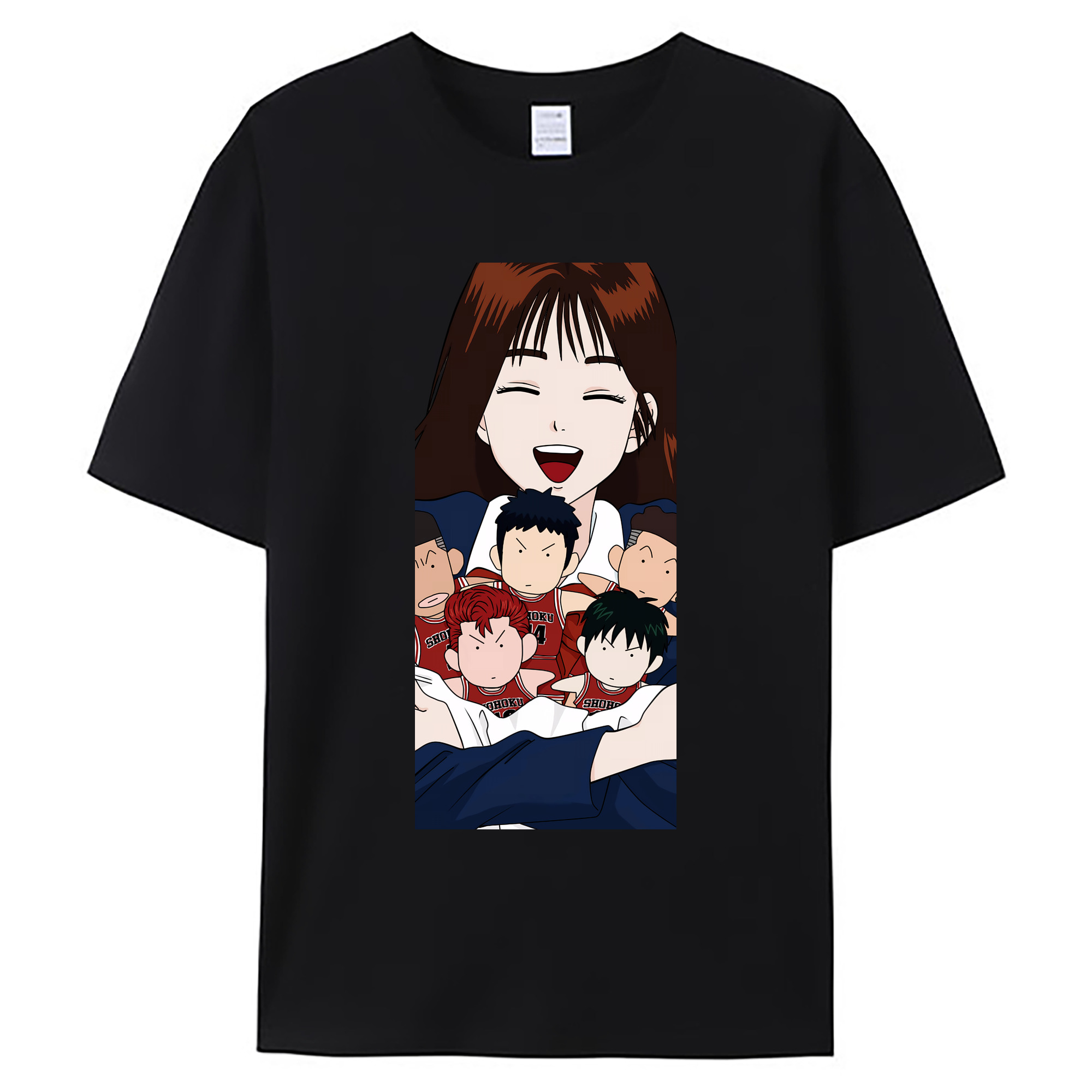（画像用） SLAM DUNK／スラムダンク 綿100％ メンズ半袖Tシャツ｜肌触りやわらか＆通気性