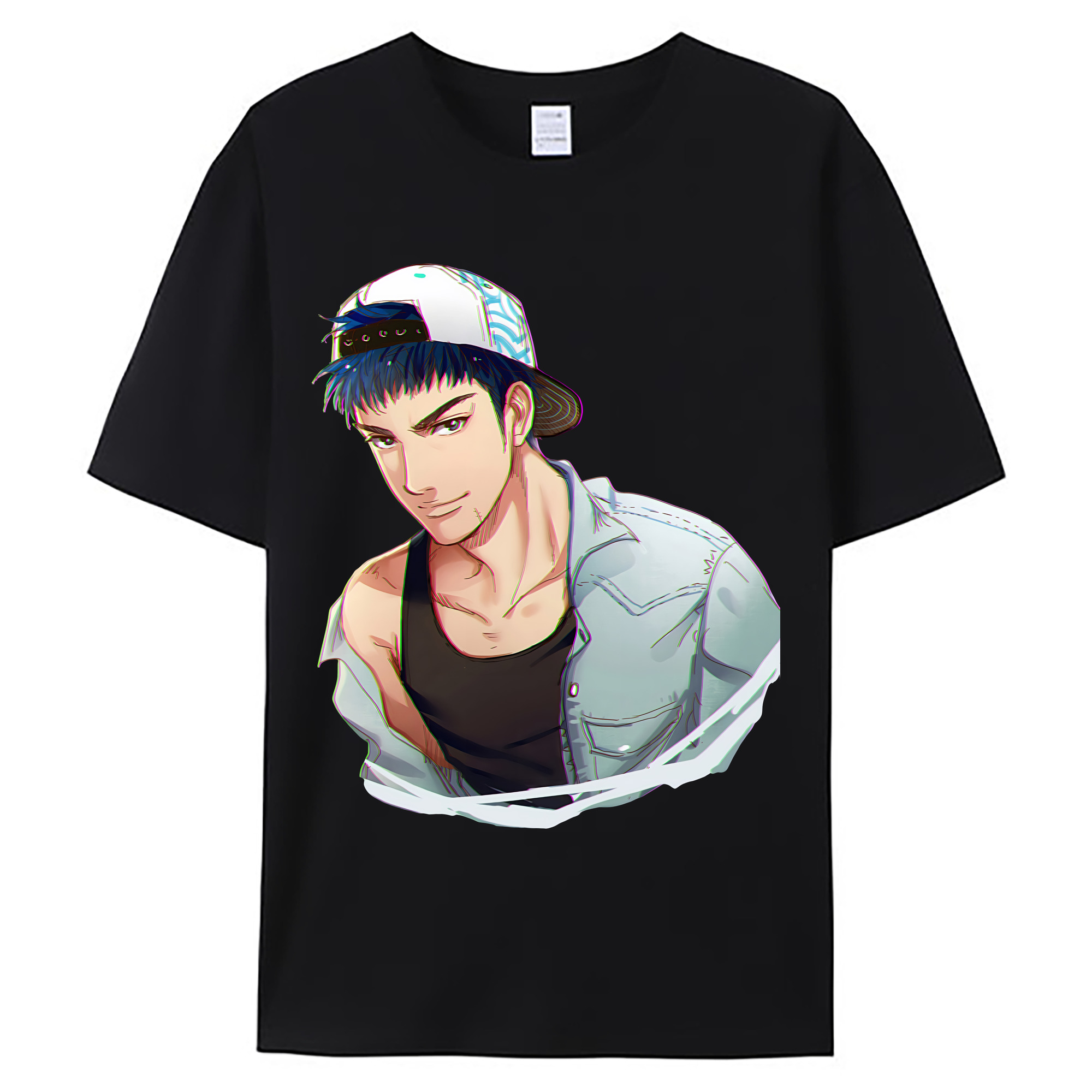 （画像用） SLAM DUNK／スラムダンク 綿100％ メンズ半袖Tシャツ｜肌触りやわらか＆通気性