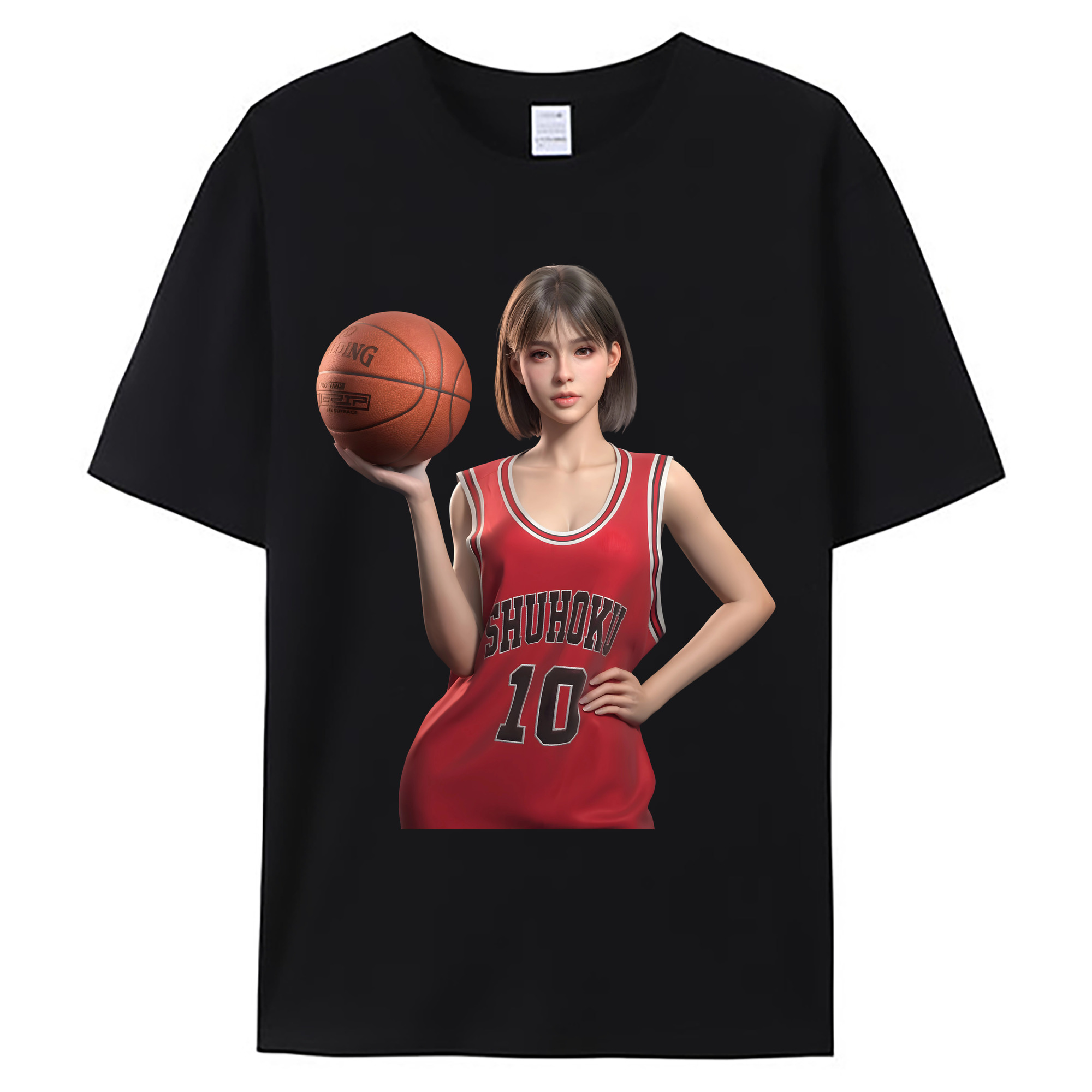 （画像用） SLAM DUNK／スラムダンク 綿100％ メンズ半袖Tシャツ｜肌触りやわらか＆通気性